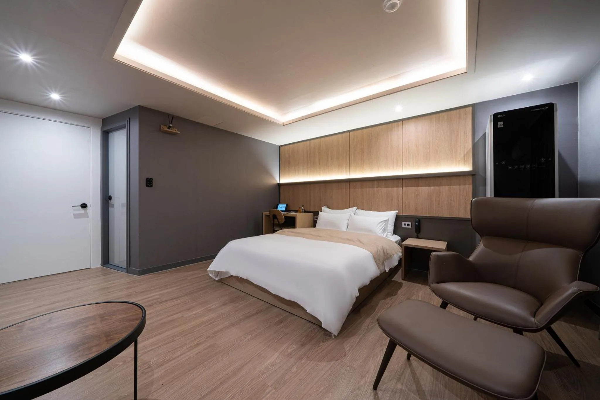Bed in Aank Hotel Daejeon Yongjeon 1st