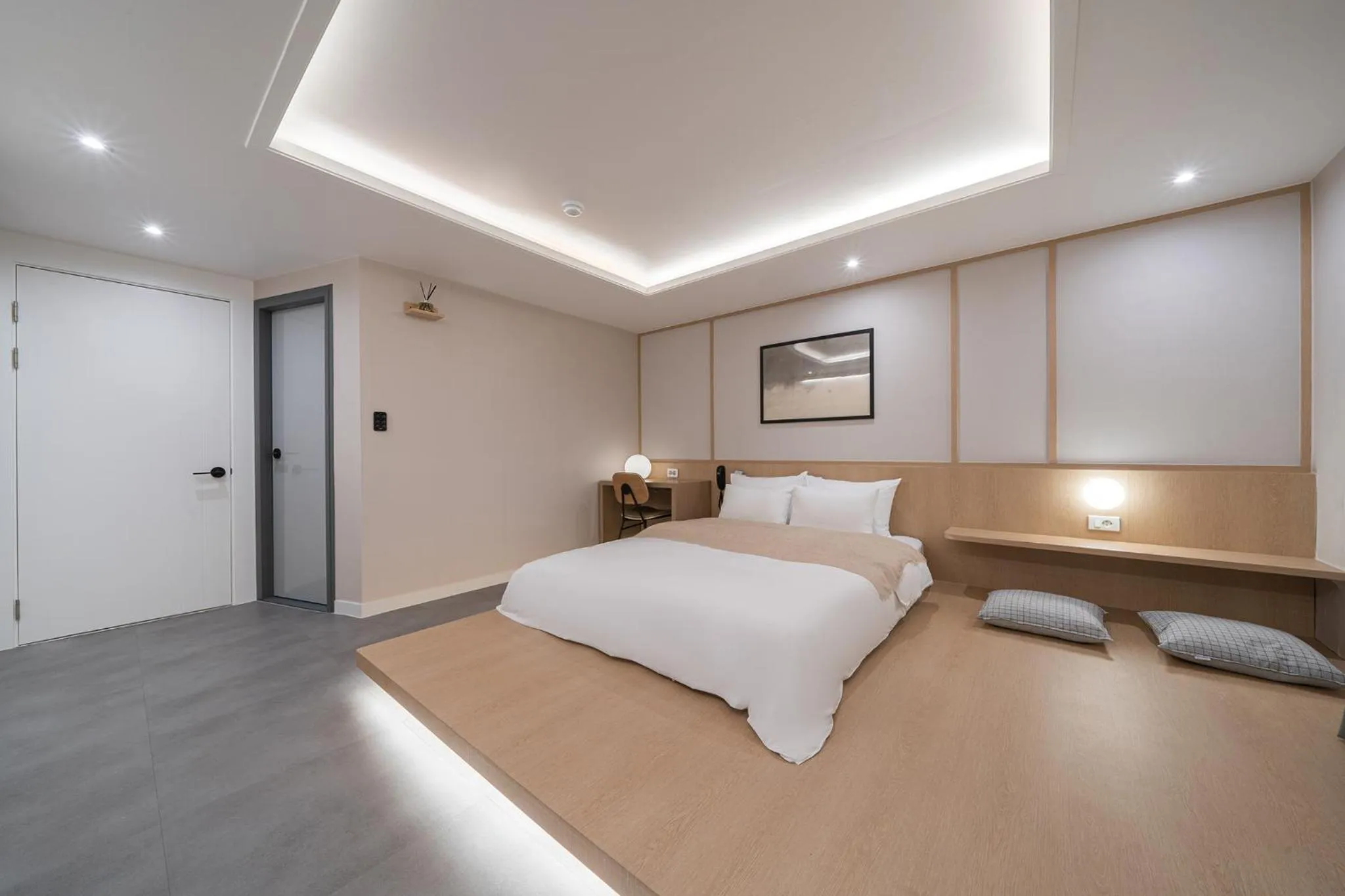Bed in Aank Hotel Daejeon Yongjeon 1st