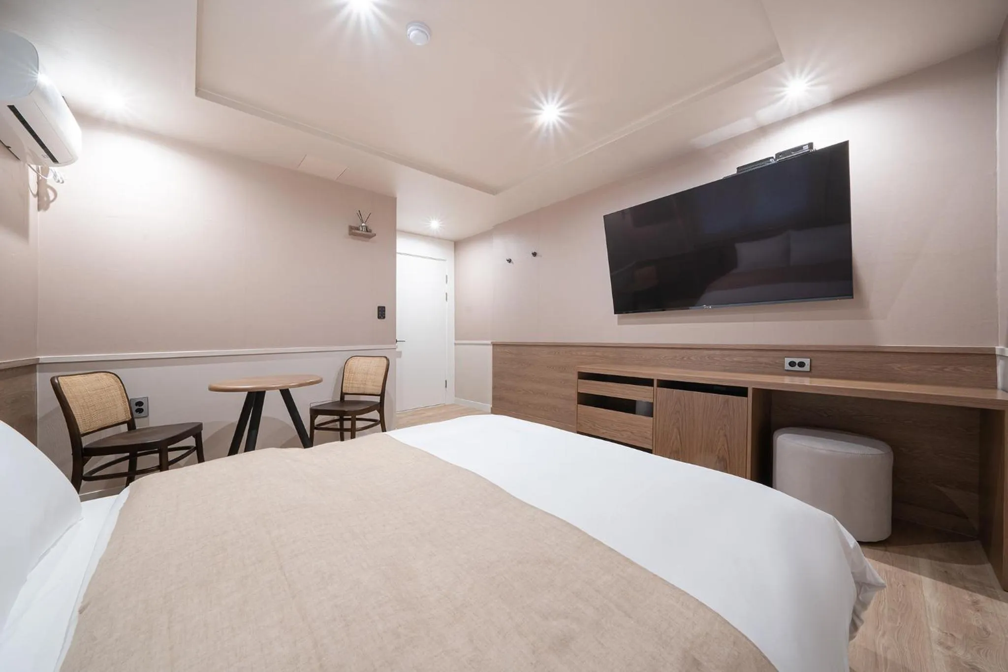 Bed in Aank Hotel Daejeon Yongjeon 1st