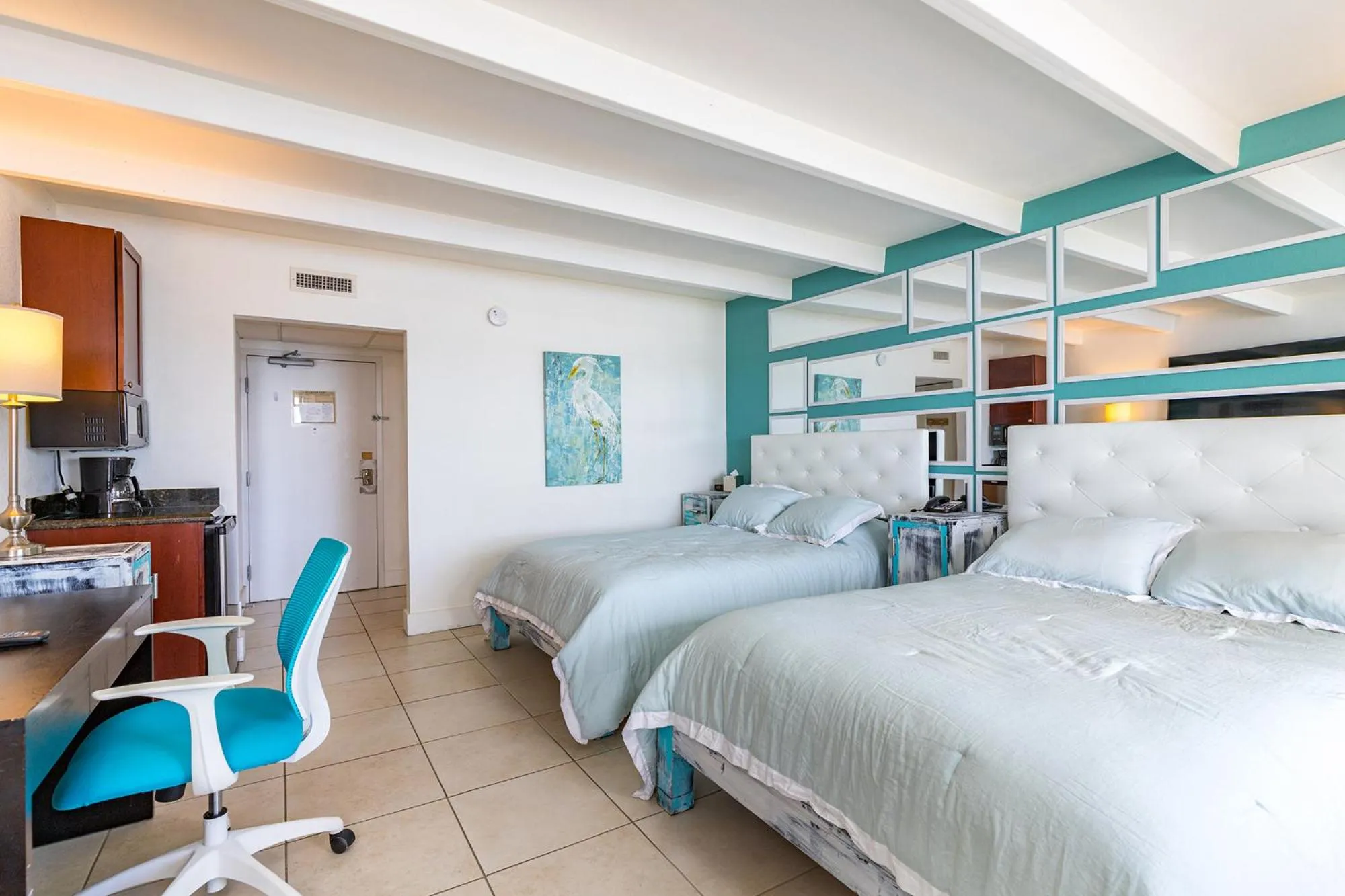 Bed in The Blue Lagoon