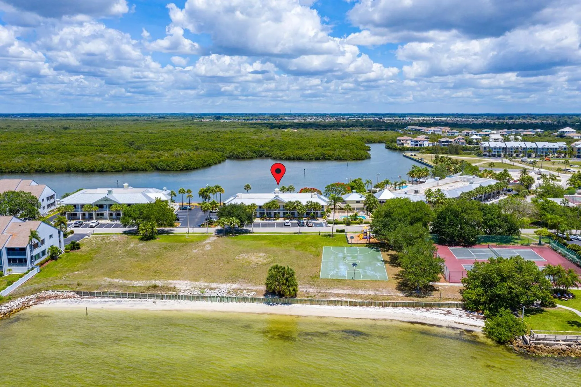 Property building in The Blue Lagoon