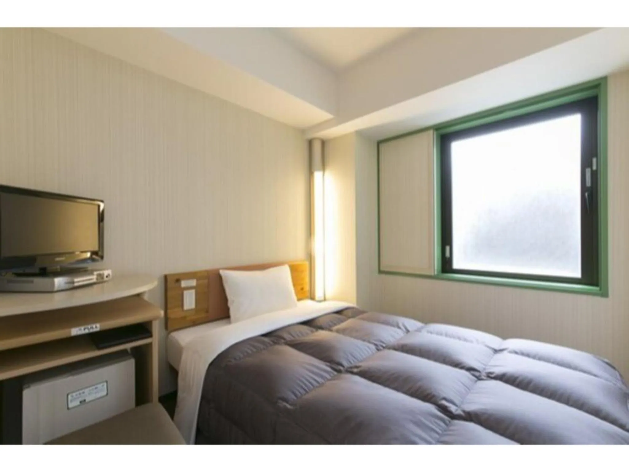 Bed in R&B Hotel Shin Yokohama Ekimae - Vacation STAY 14693v