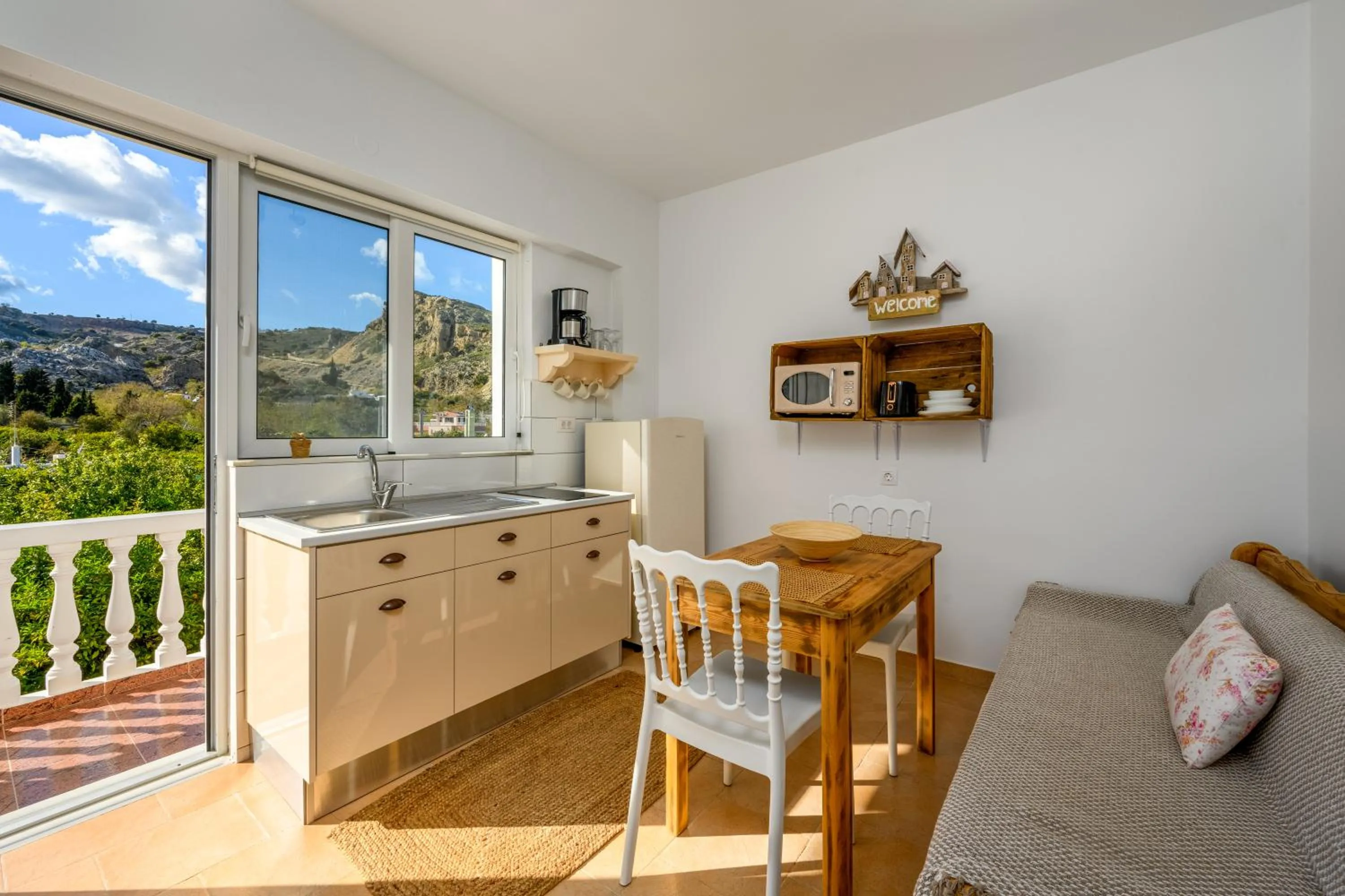 Kitchen or kitchenette in Afroditi Superior Apartments