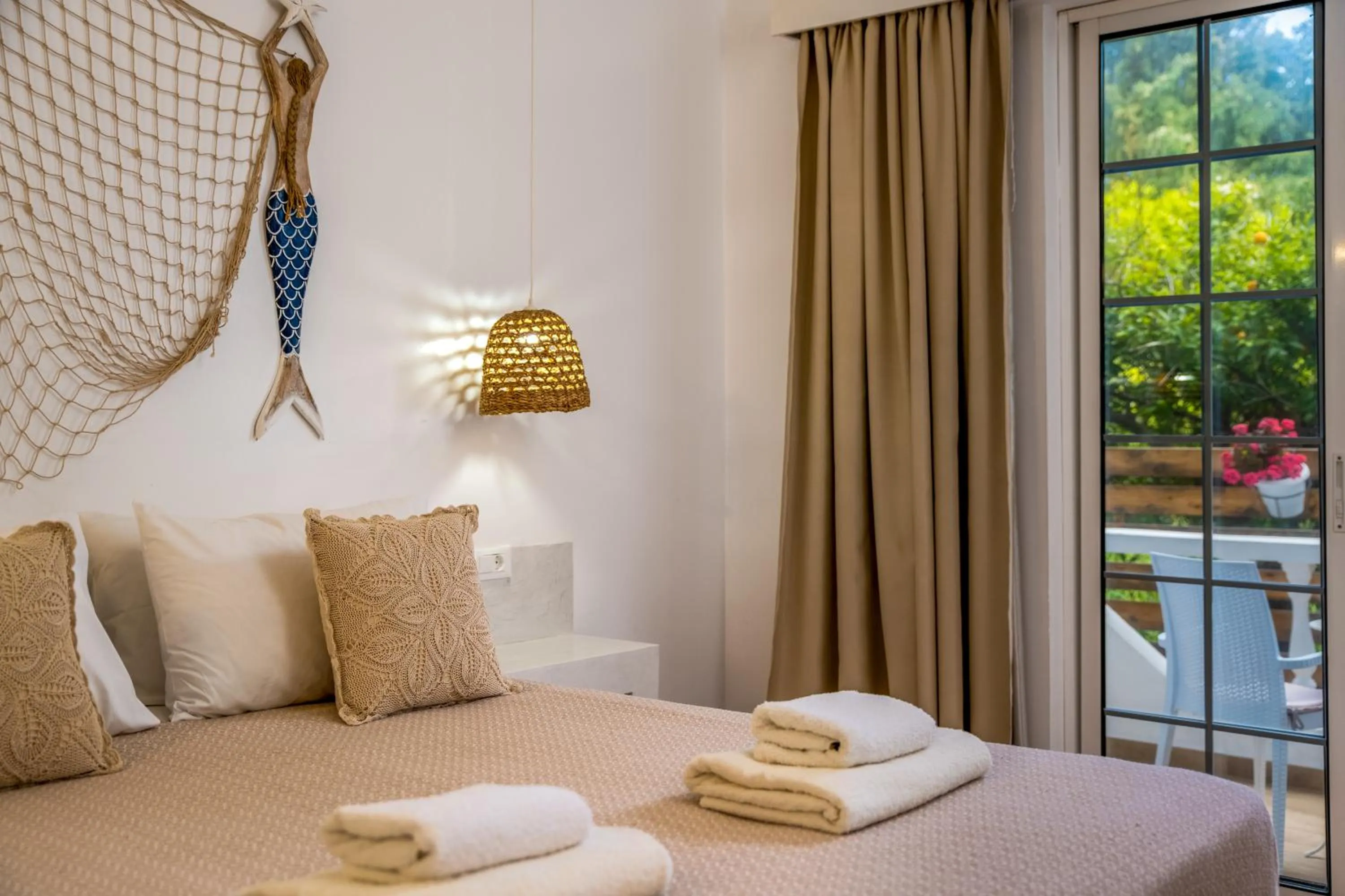 Photo of the whole room, Bed in Afroditi Superior Apartments