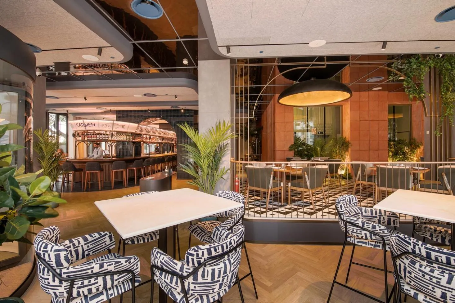 Restaurant/places to eat in Only YOU Hotel Málaga