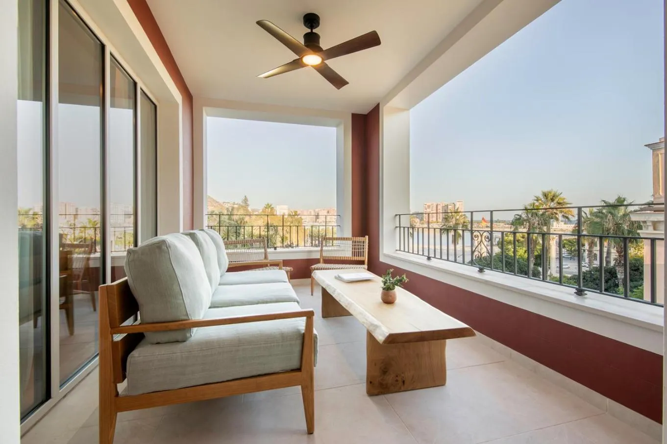 Balcony/Terrace in Only YOU Hotel Málaga