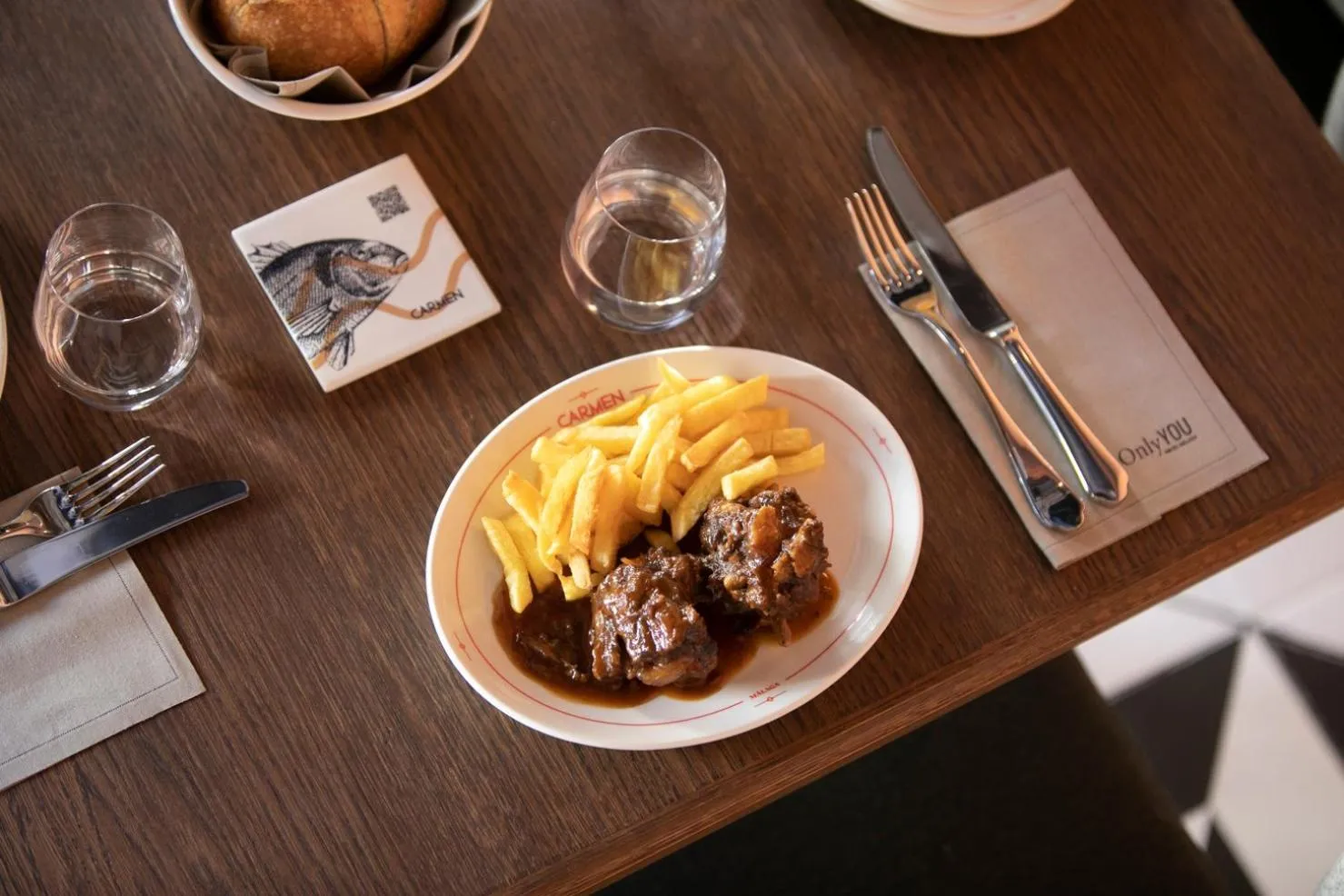 Food and drinks in Only YOU Hotel Málaga