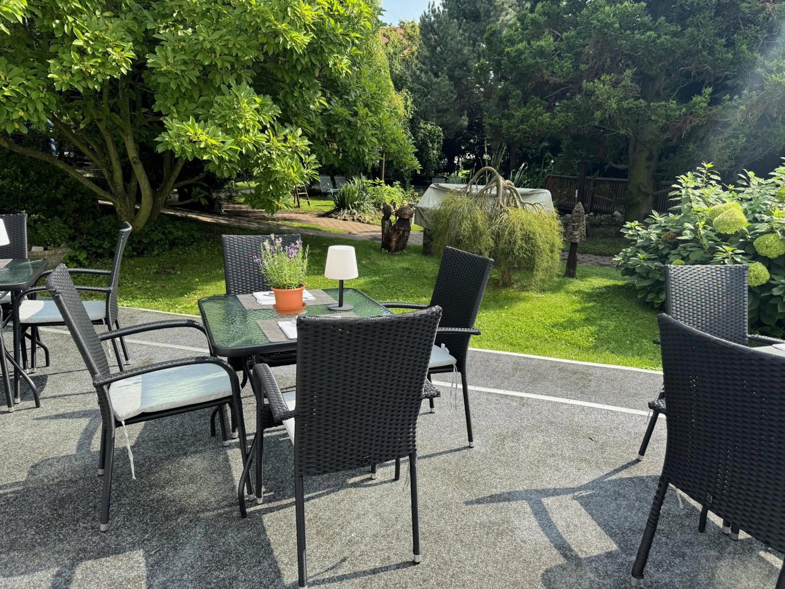 Garden view in Harzhotel Warnstedter Krug