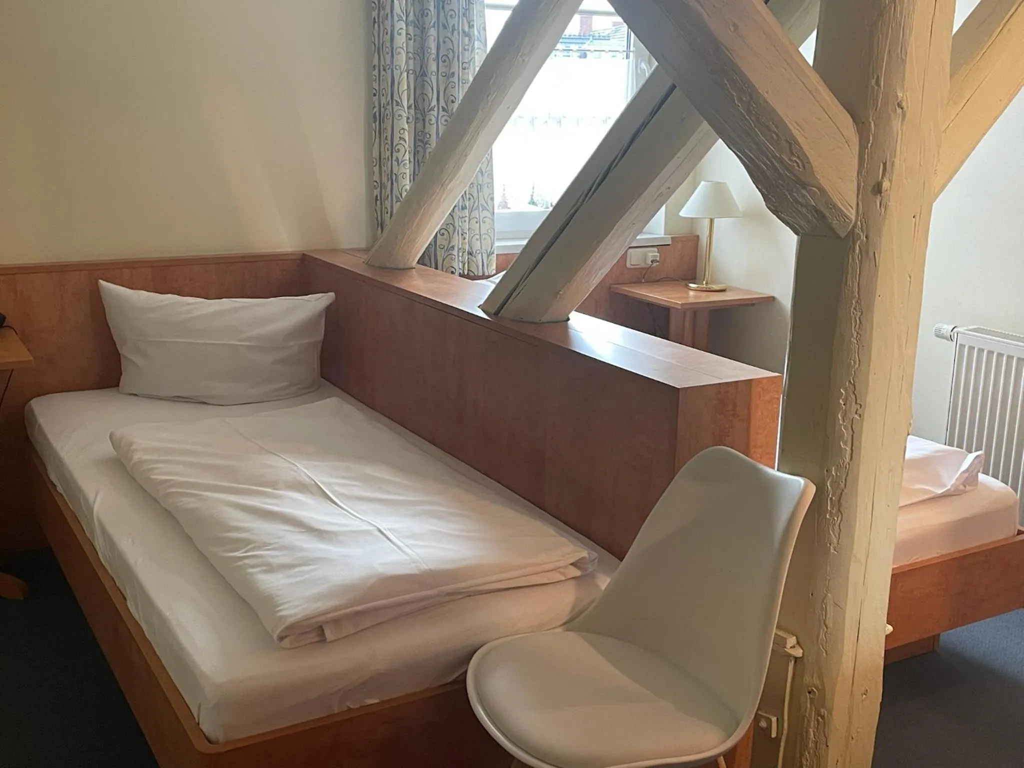 Bed in Harzhotel Warnstedter Krug