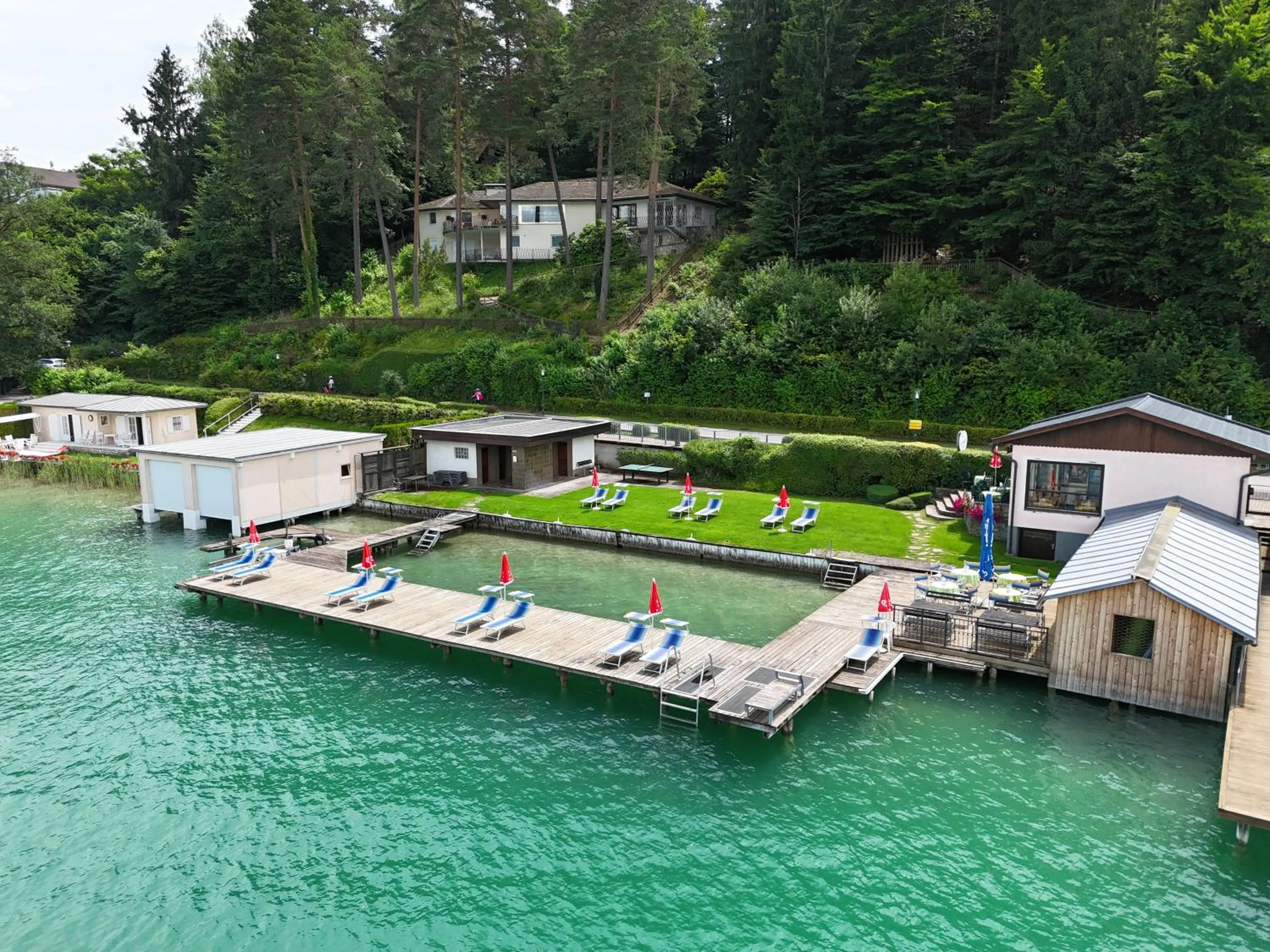 Beach in Dei Hotel Schönblick