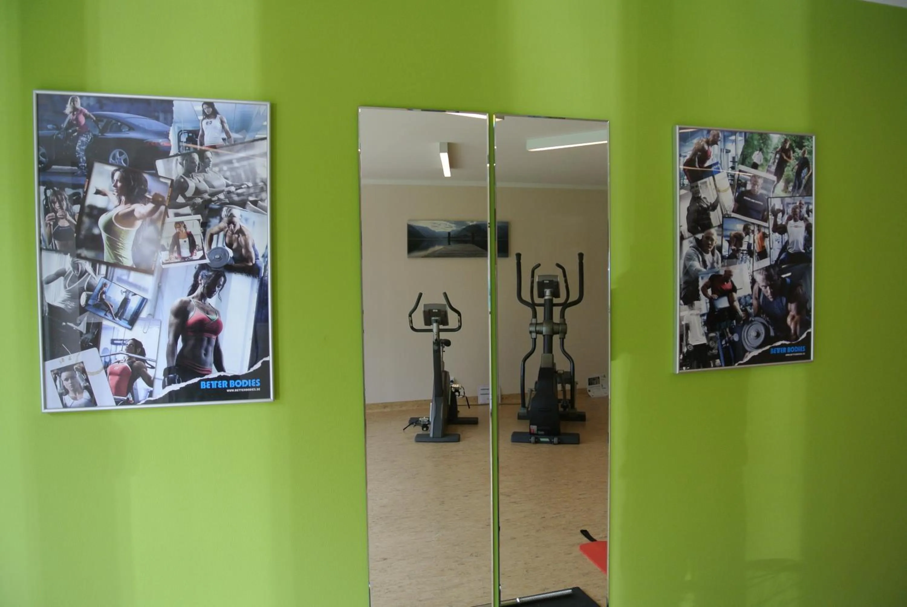 Fitness centre/facilities in Dei Hotel Schönblick