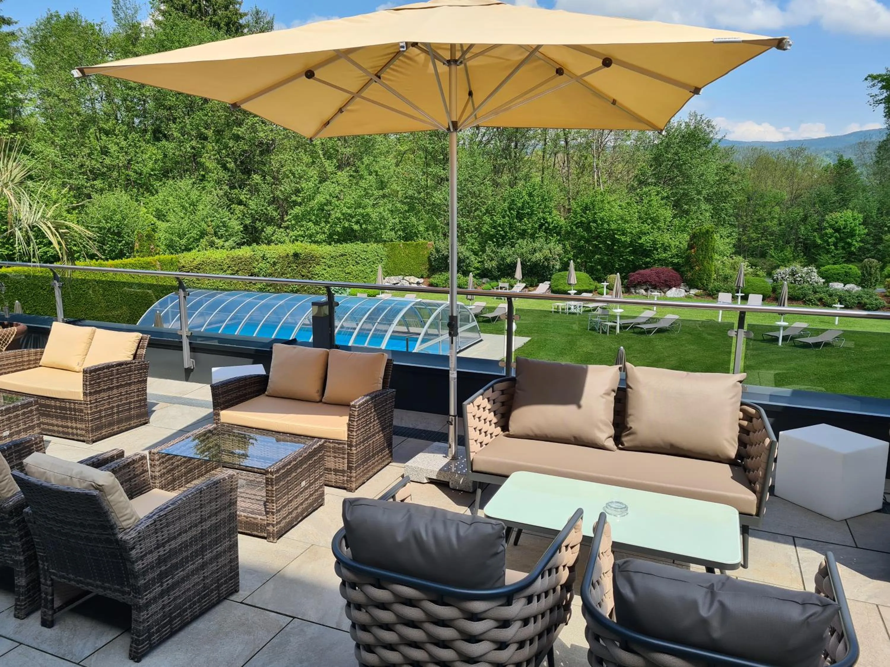 Garden in Dei Hotel Schönblick