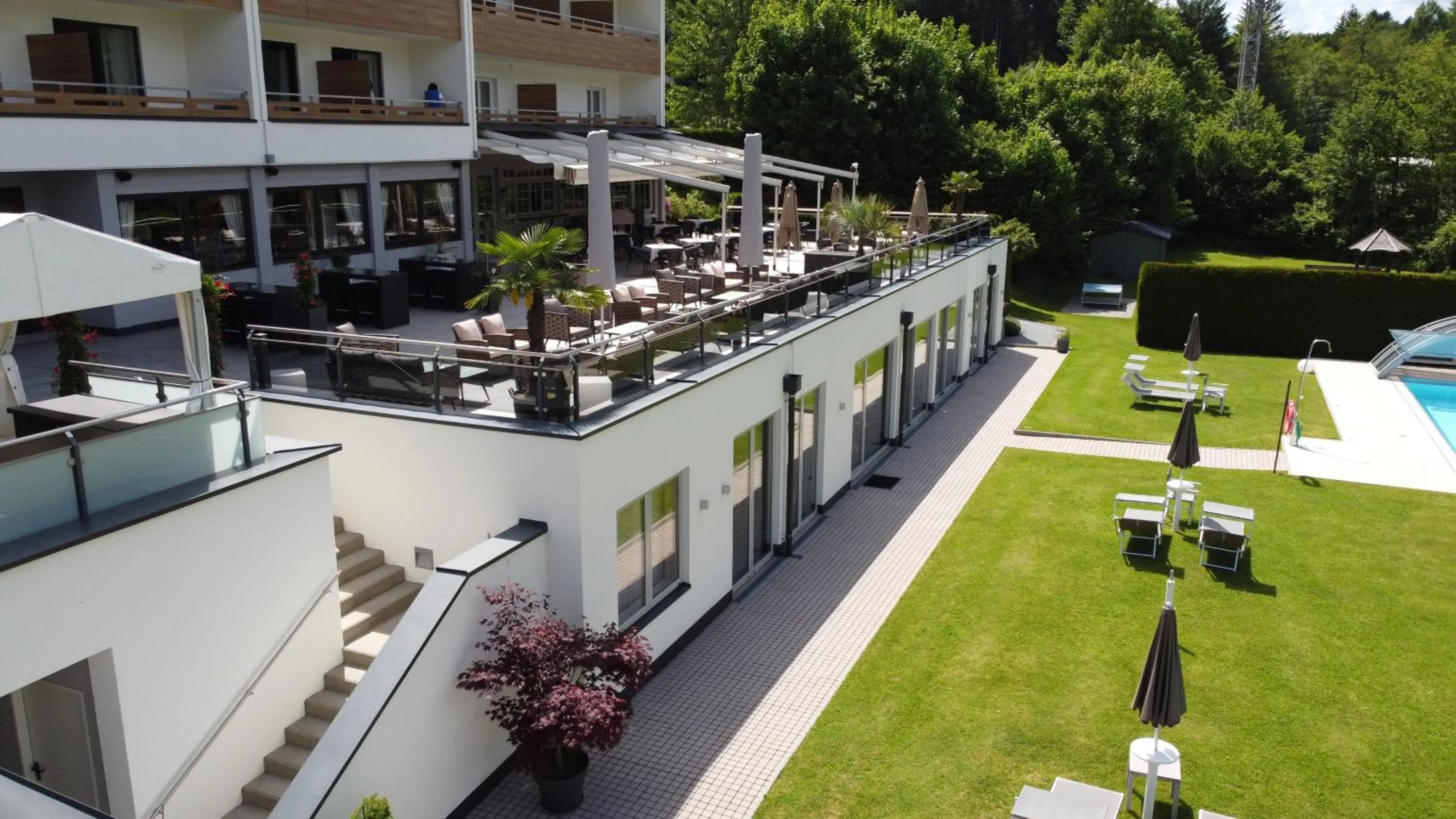 Restaurant/places to eat in Dei Hotel Schönblick