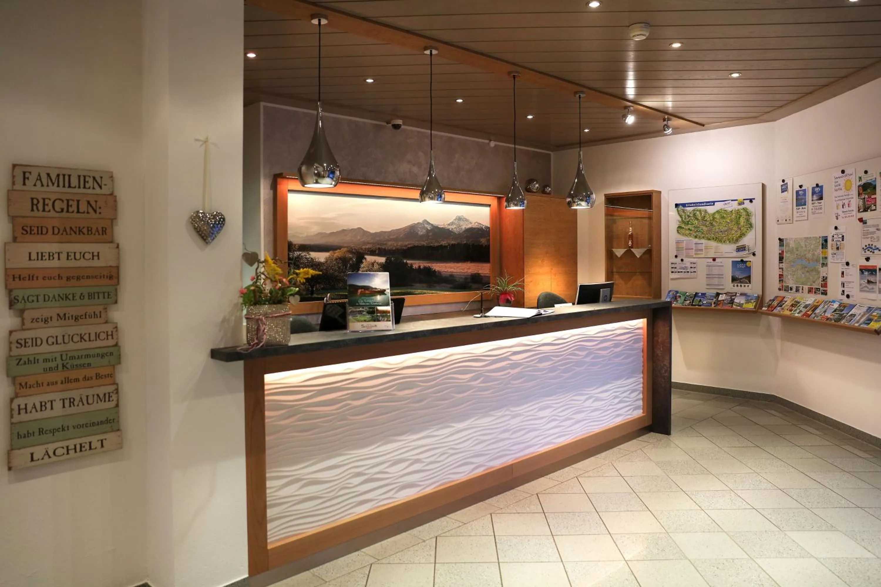 Lobby or reception in Dei Hotel Schönblick