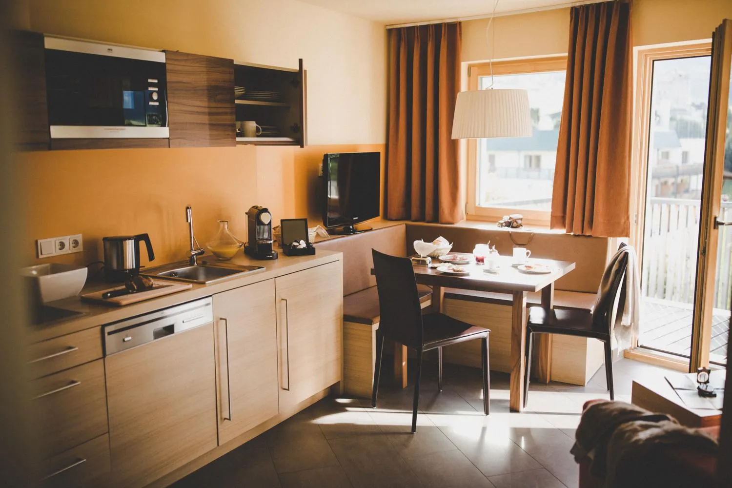 Kitchen or kitchenette in Arabella Retreat & Spa