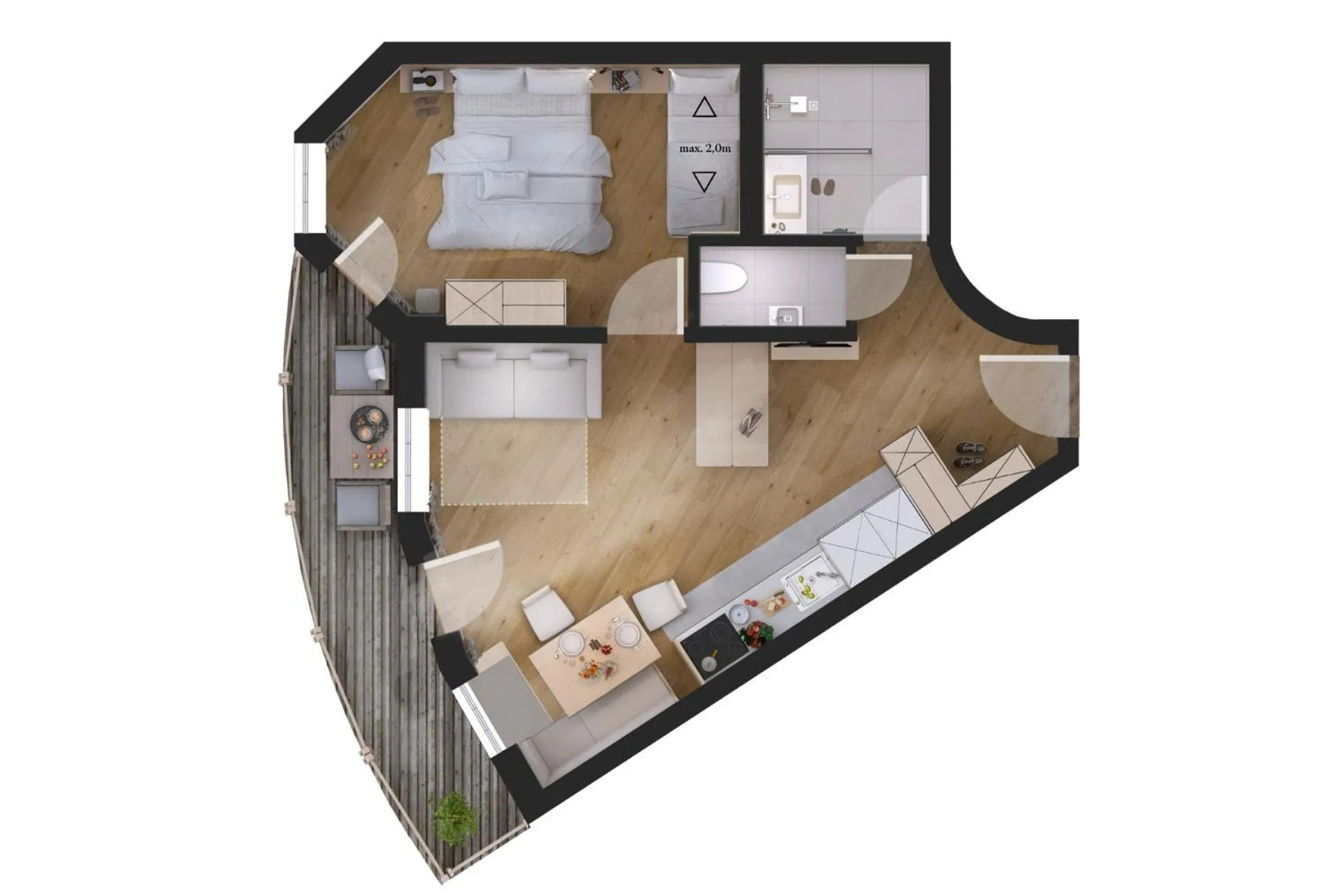 Floor plan in Arabella Retreat & Spa