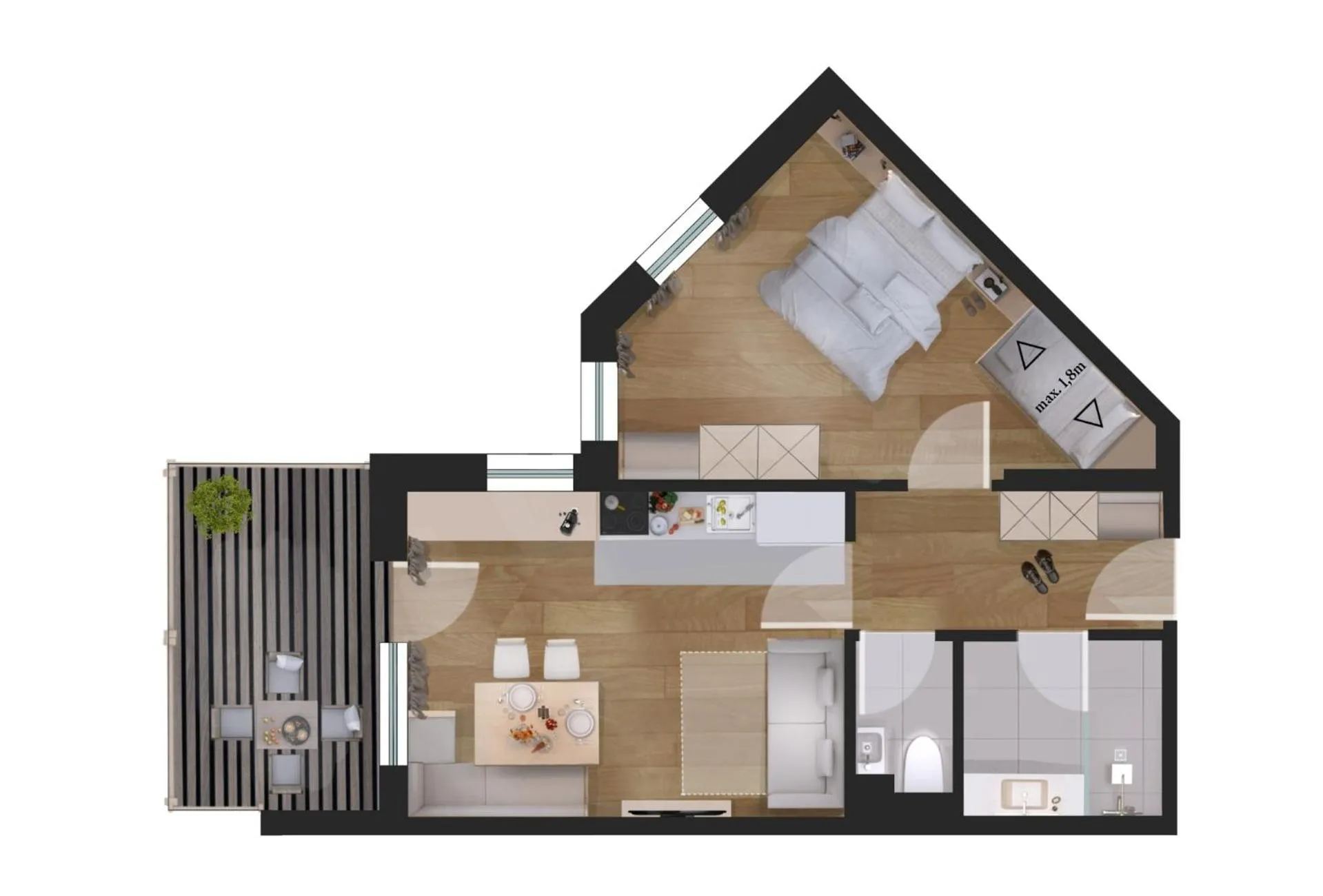 Floor plan in Arabella Retreat & Spa