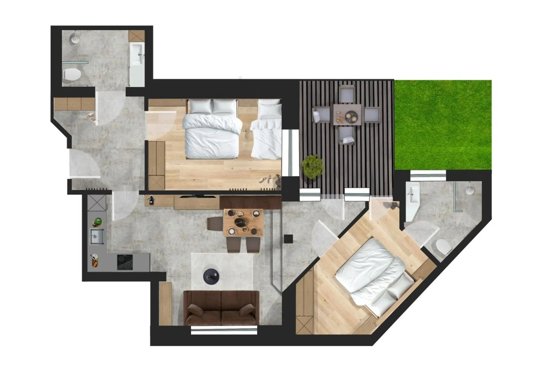 Floor plan in Arabella Retreat & Spa