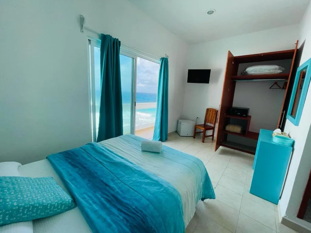 Bed in Habitación Amanecer Turquesa #5