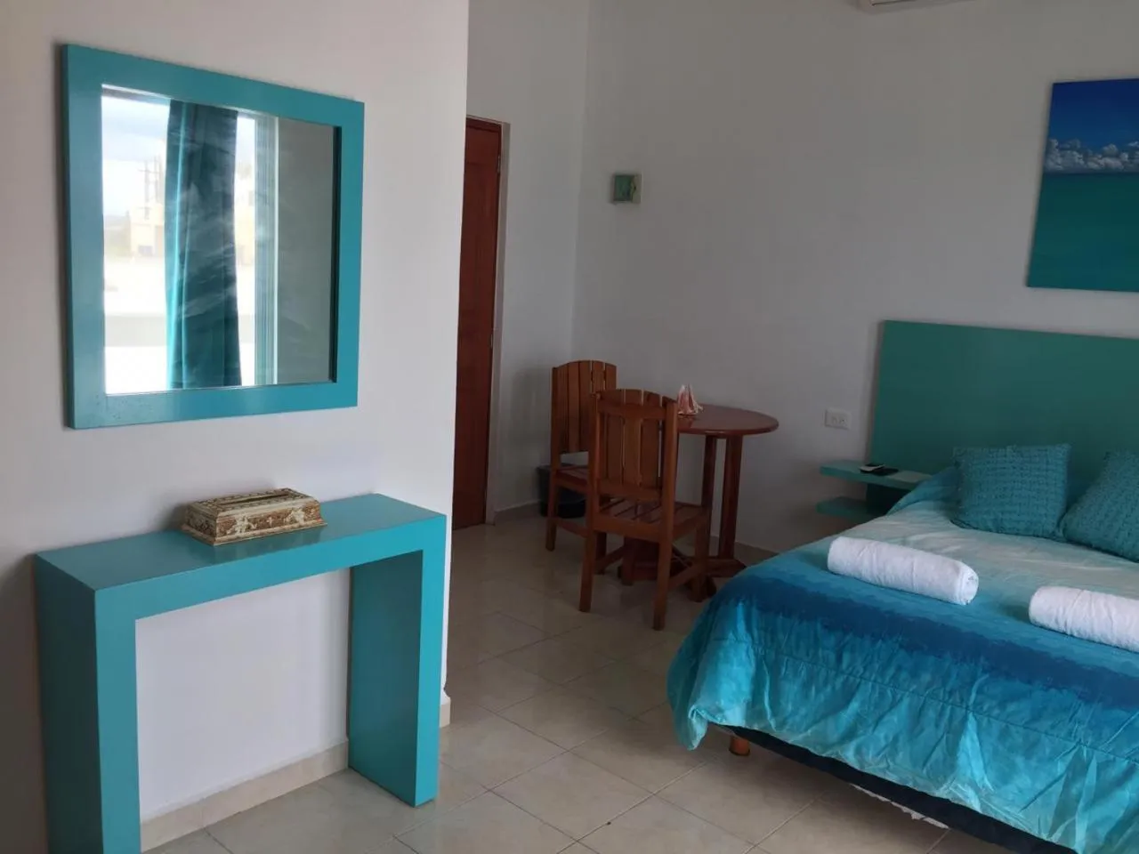 Bed in Habitación Amanecer Turquesa #5