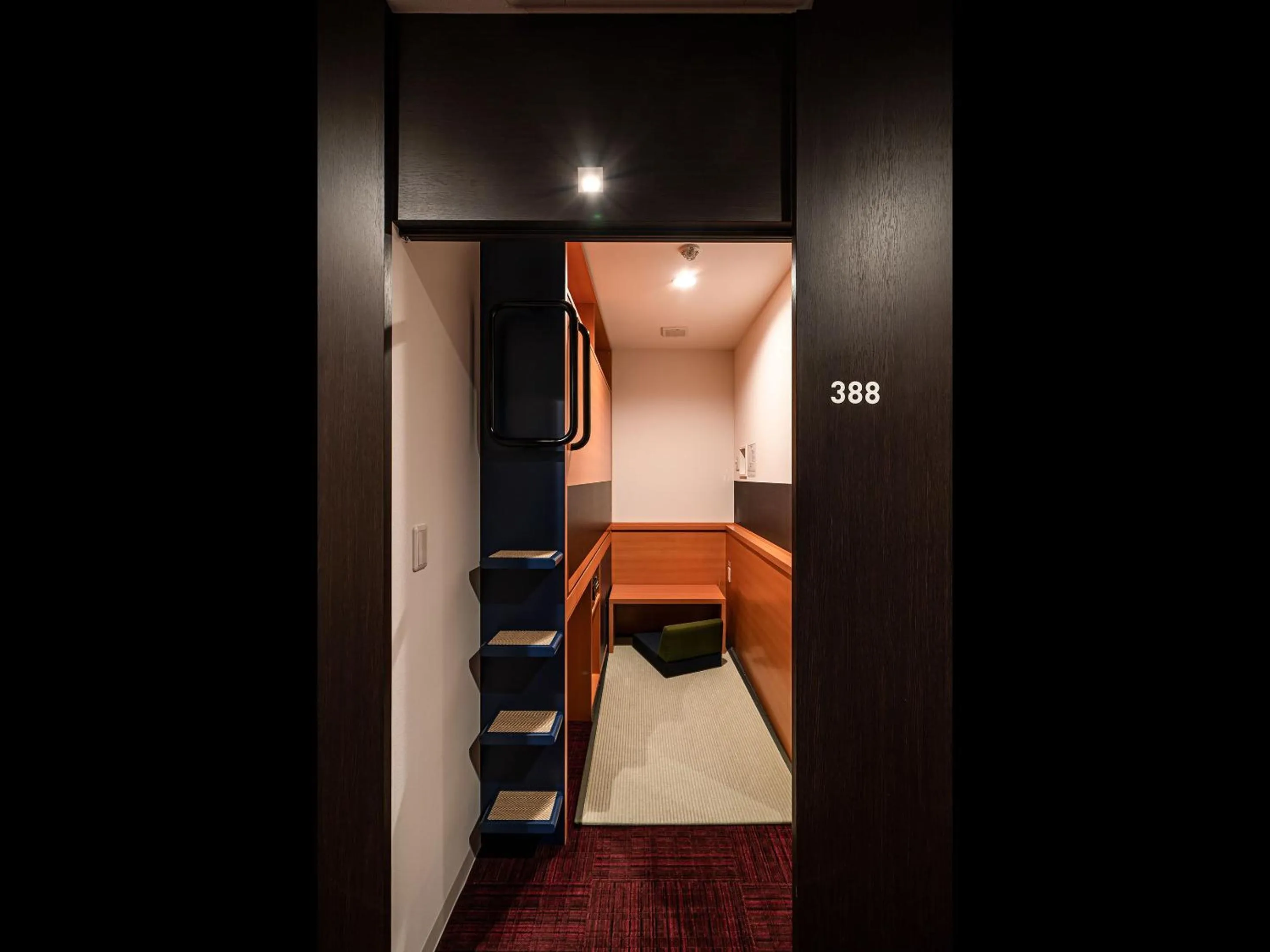 Photo of the whole room in Capsule Plus Yokohama Sauna & Capsule