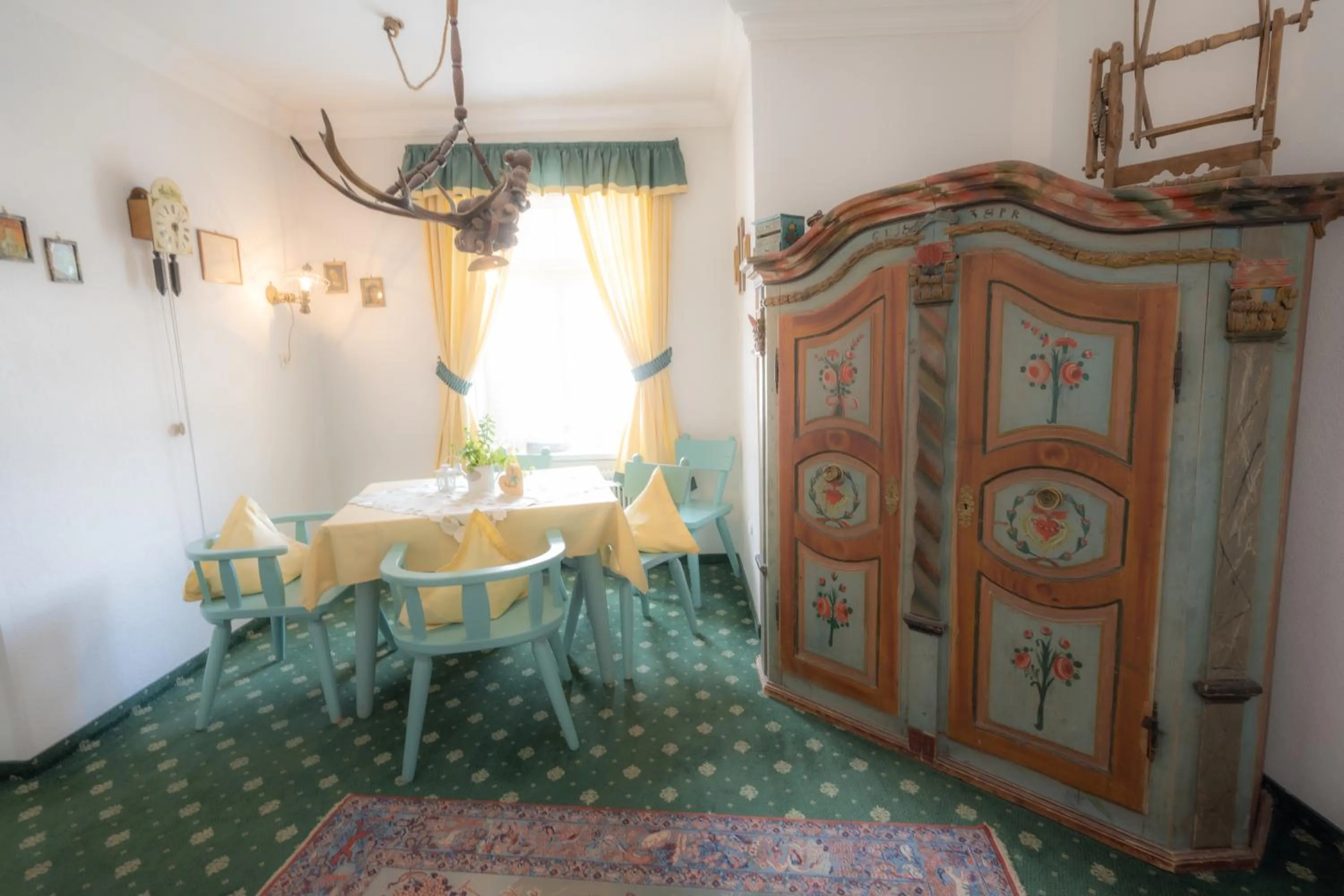 Seating area in Hotel Garni Hubertus-Nostalgie & Charme