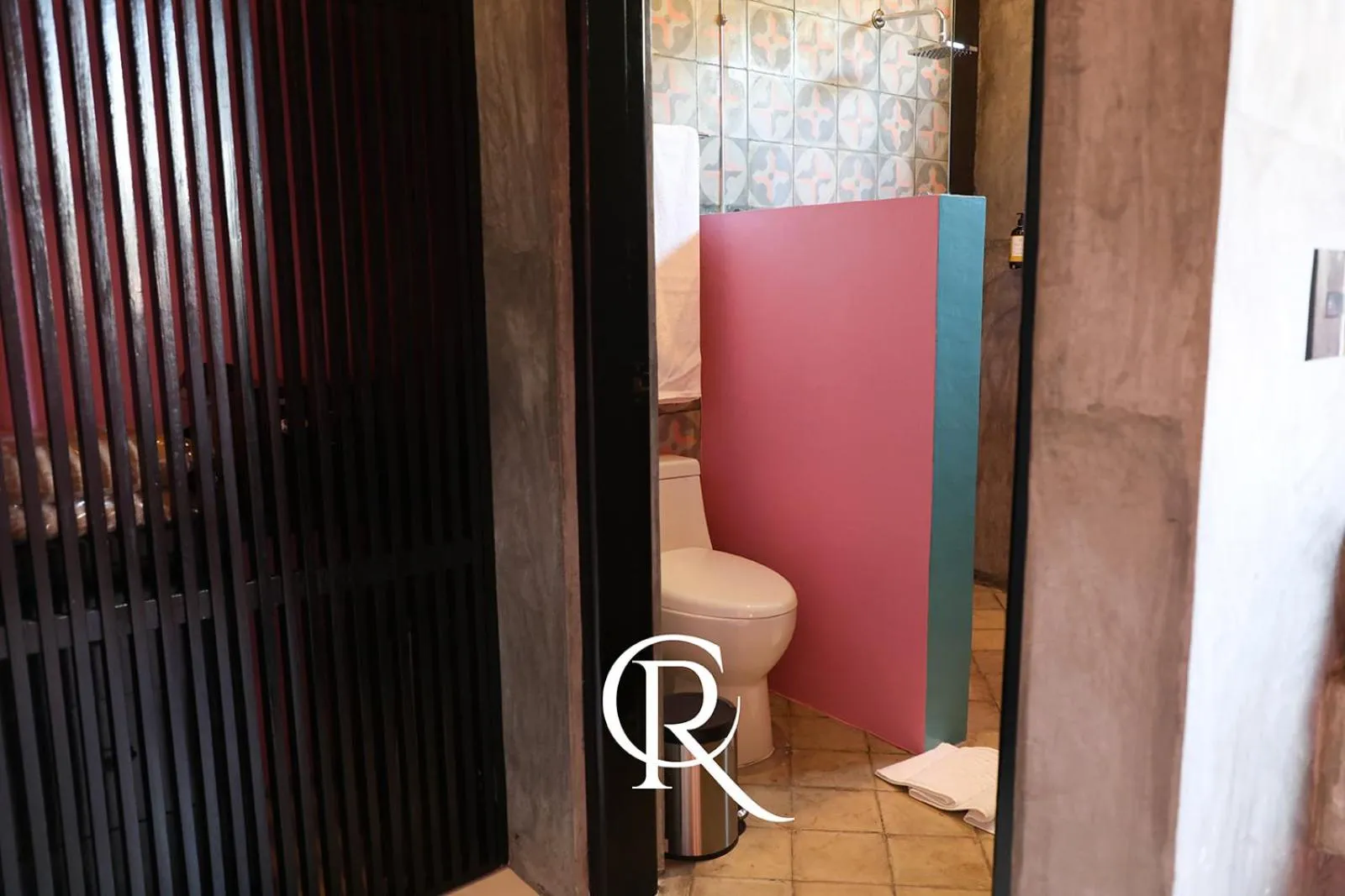 Toilet in Casa Rosa Hotel & Spa