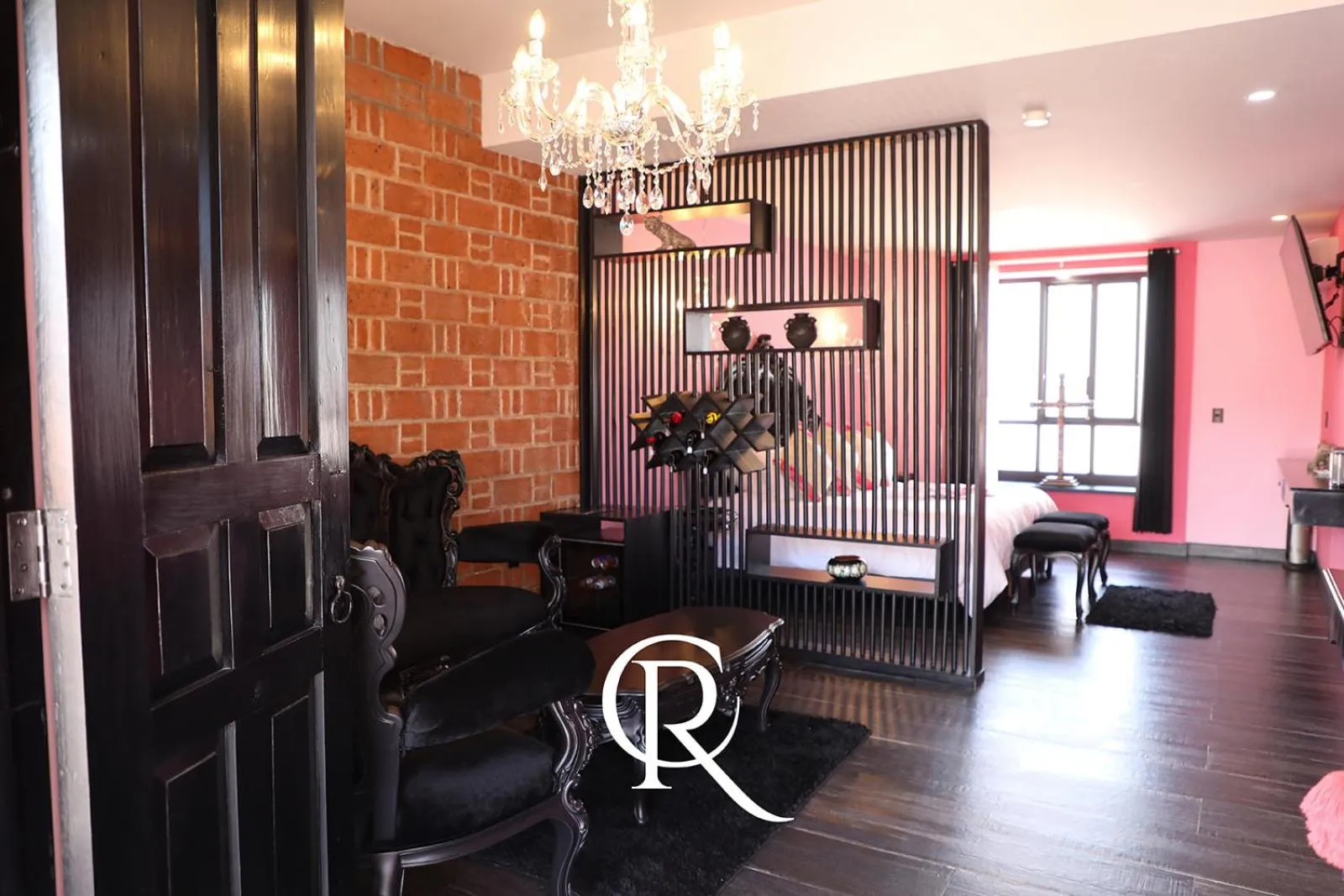 Bed in Casa Rosa Hotel & Spa