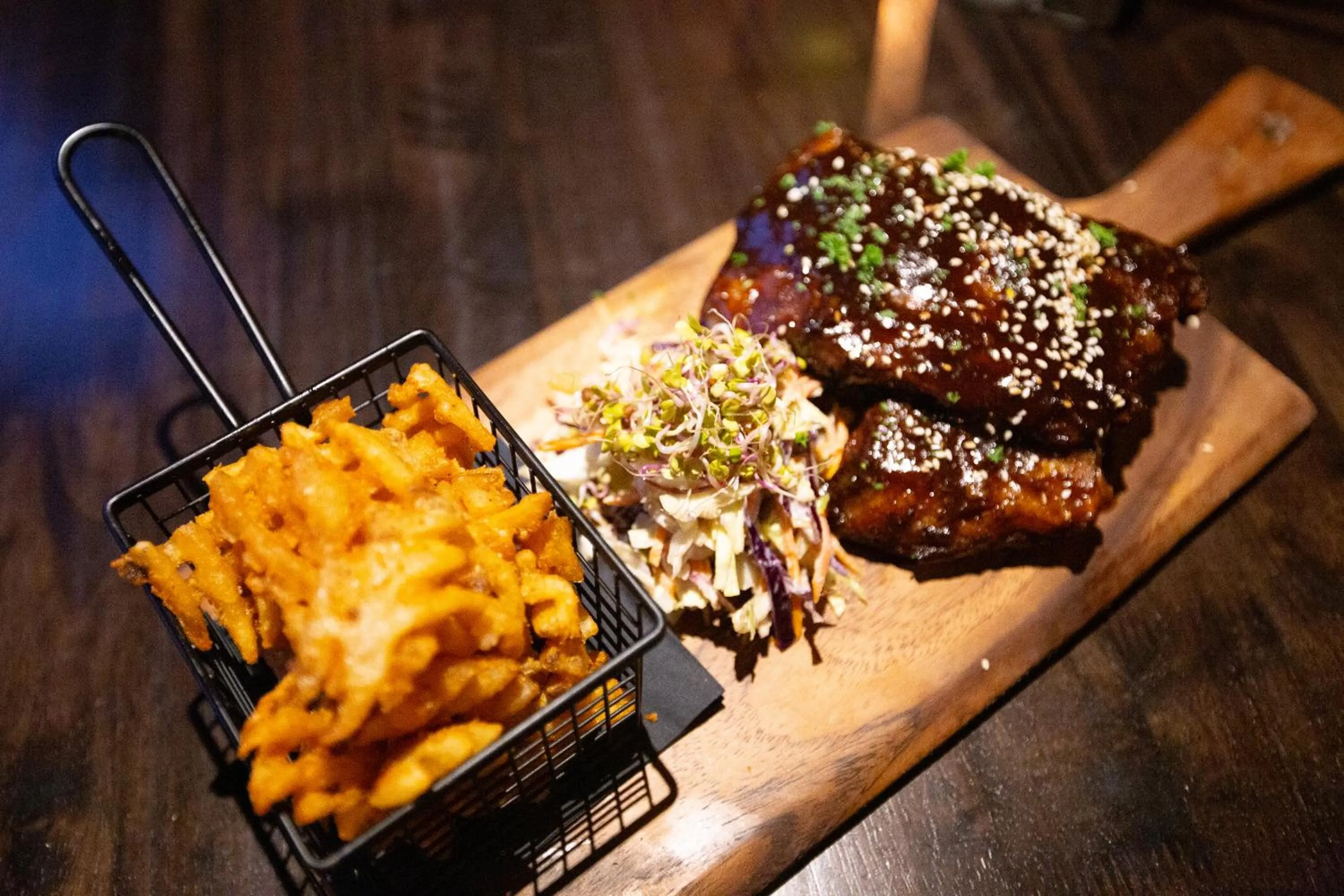 Food and drinks in Rainforest Deluxe