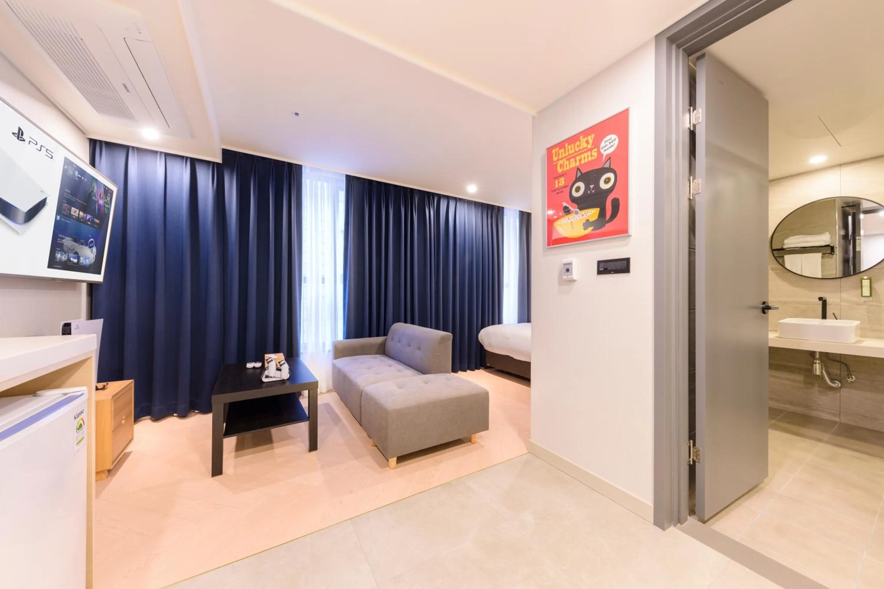 Bed in Ventimo Hotel & Residence Jeju