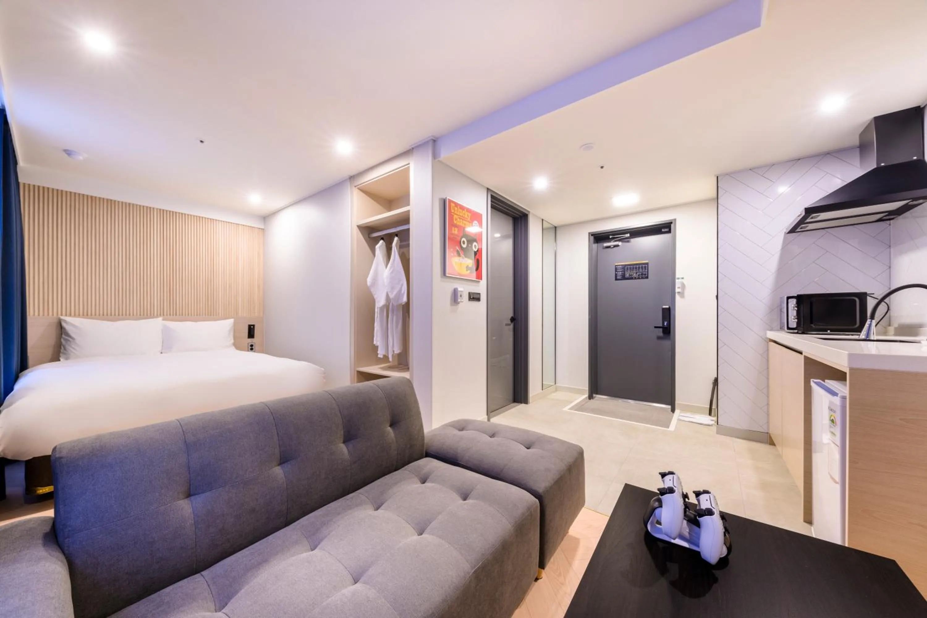 Bed in Ventimo Hotel & Residence Jeju