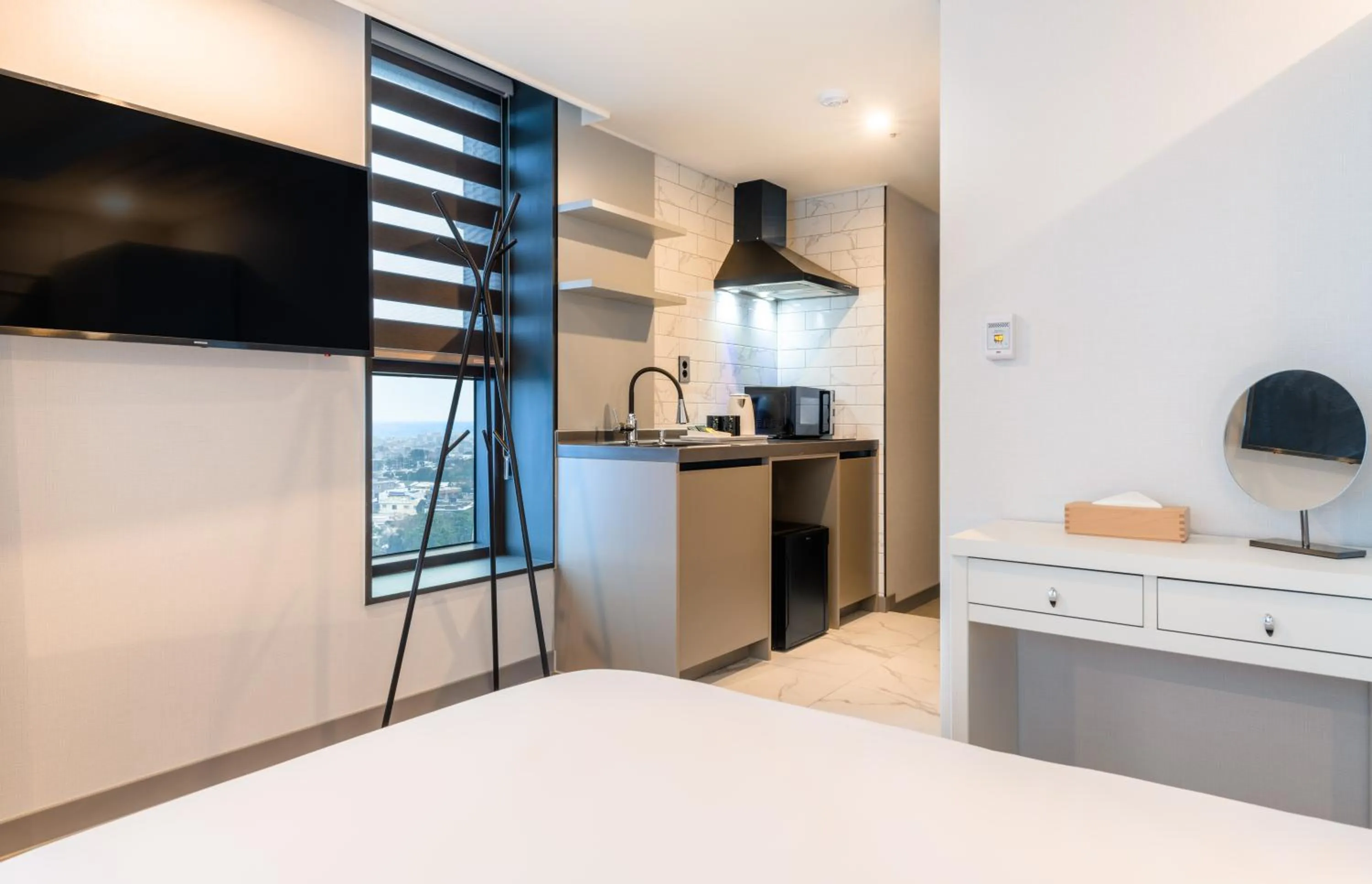 Bed in Ventimo Hotel & Residence Jeju