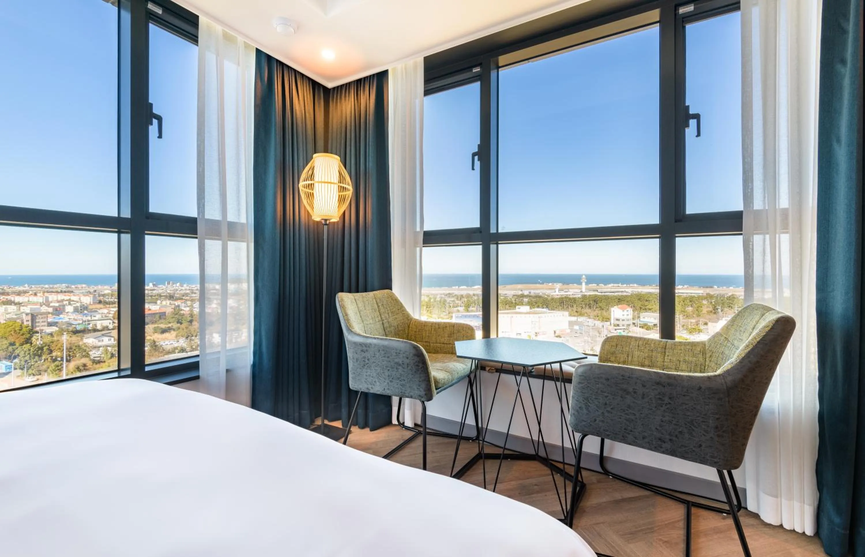 Bed in Ventimo Hotel & Residence Jeju