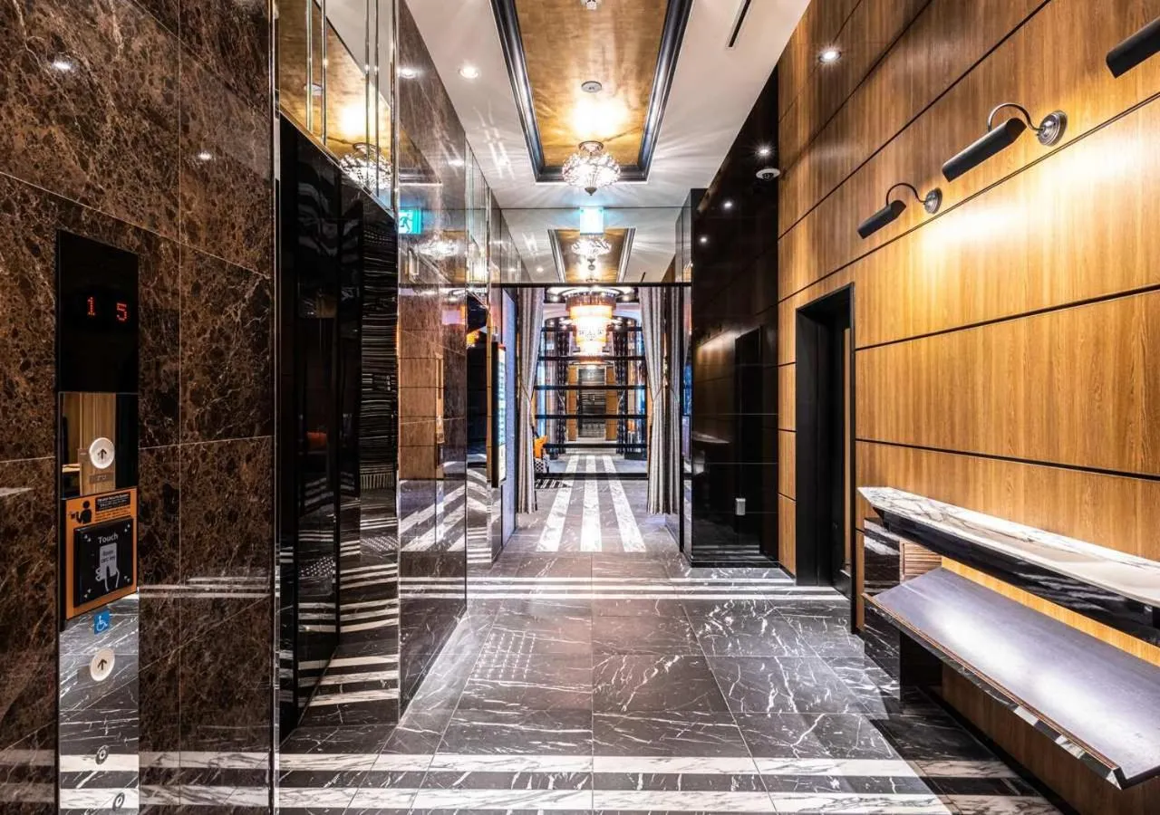 Lobby or reception in APA Hotel & Resort Hakata Ekihigashi