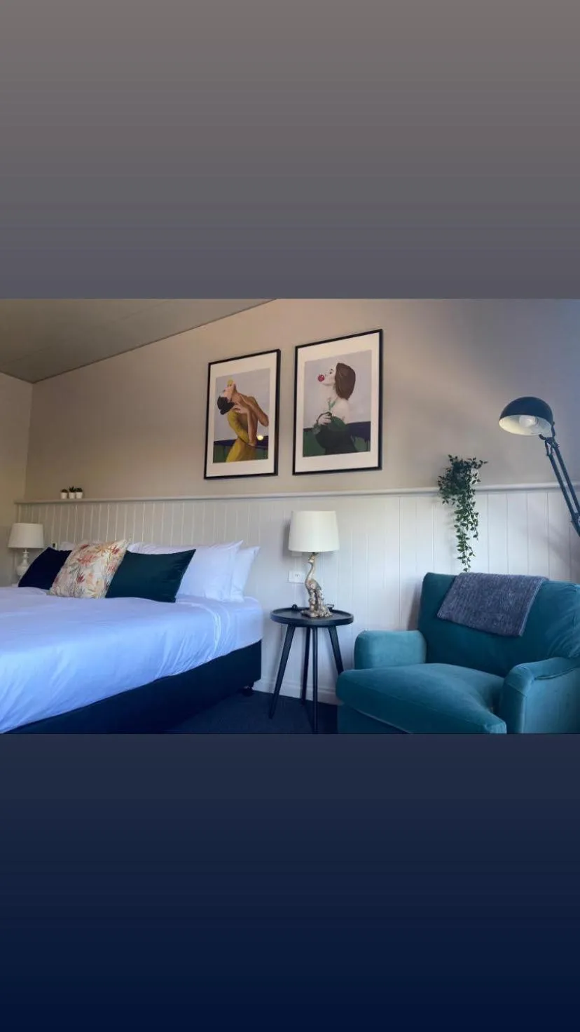 Bed in Victoria Hotel Toodyay