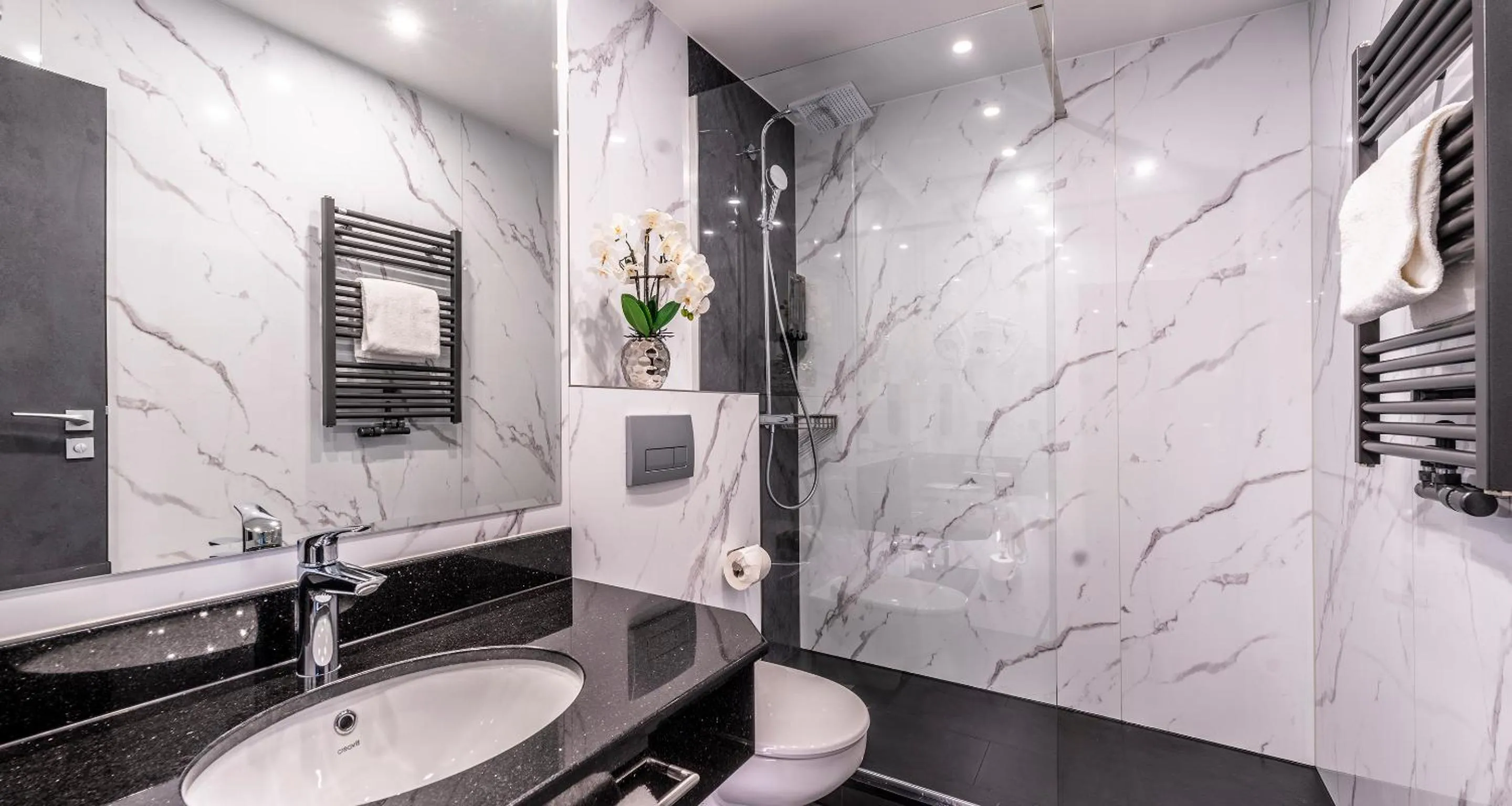 Bathroom in PLAZA INN Salzburg City