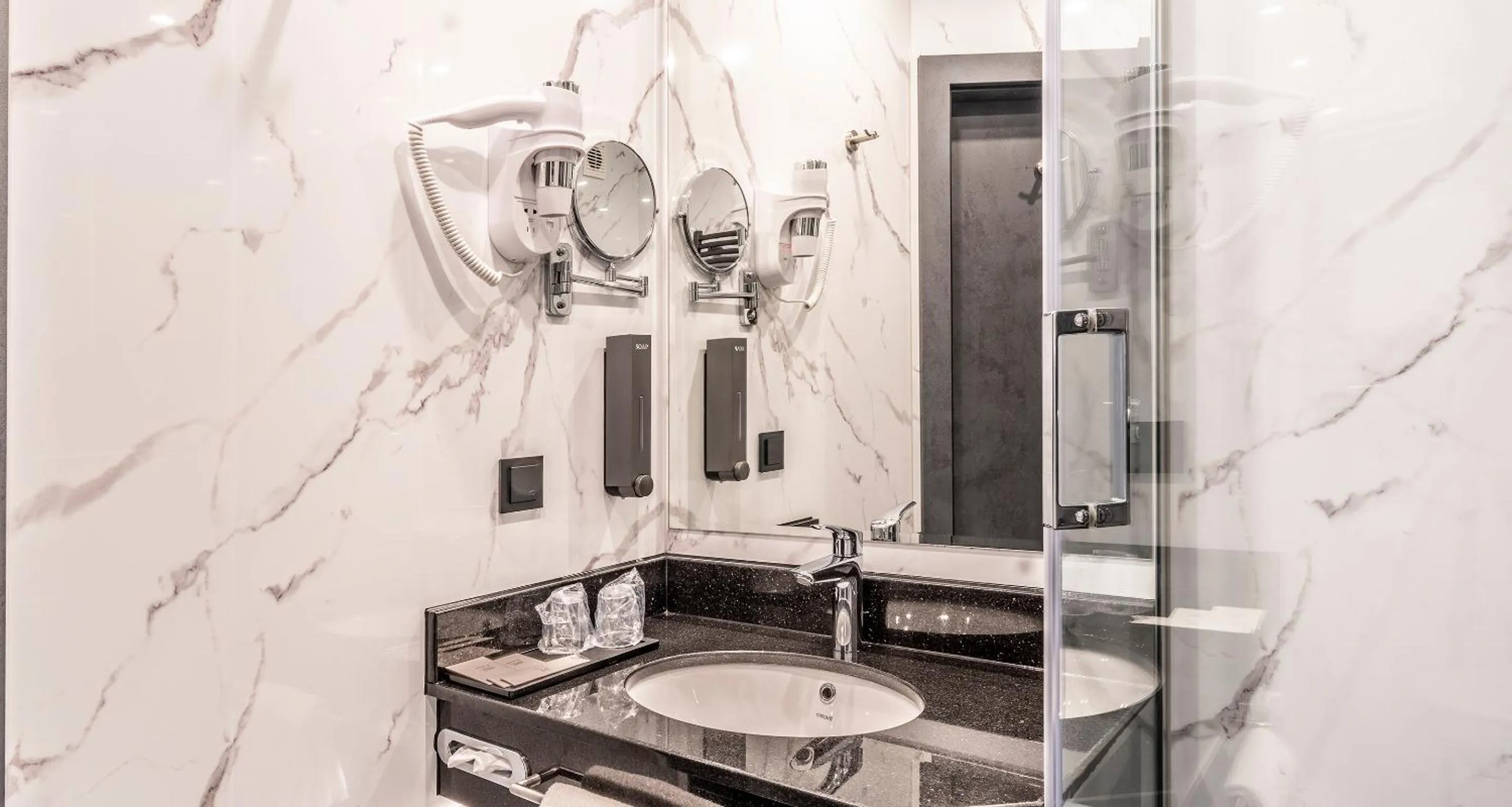 Bathroom in PLAZA INN Salzburg City