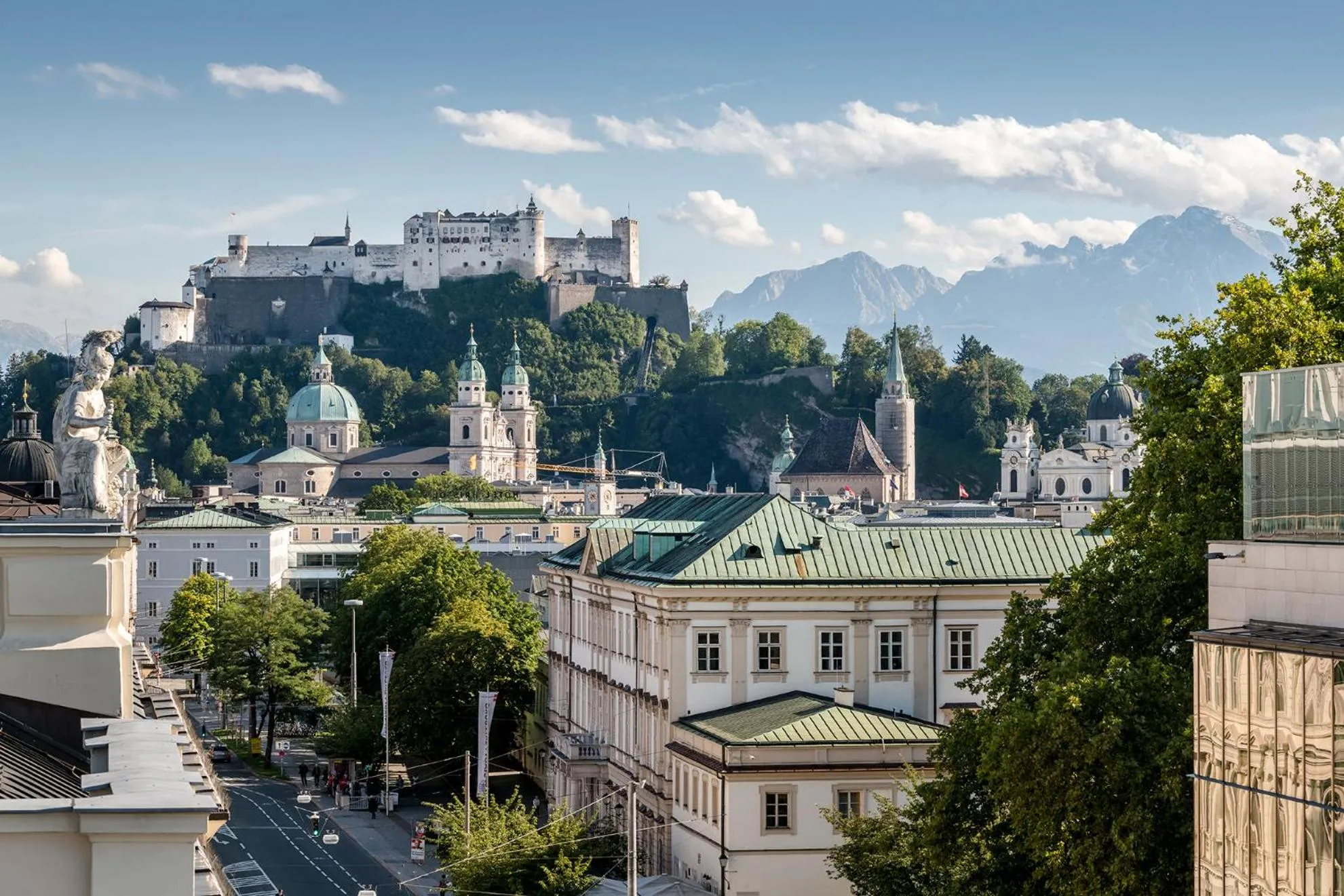 View (from property/room) in IMLAUER HOTEL PITTER Salzburg