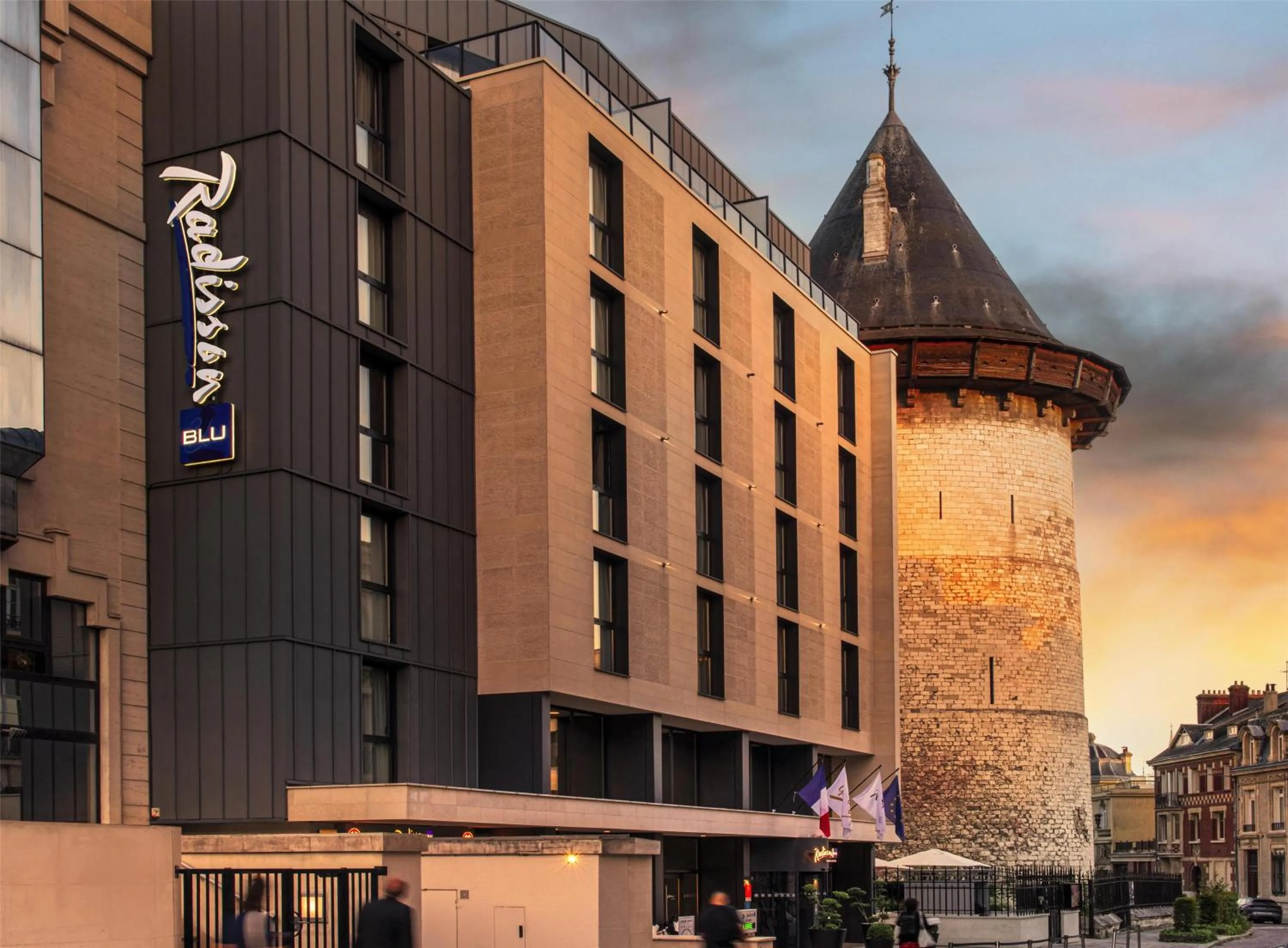 Property building in Radisson Blu Hotel, Rouen Centre
