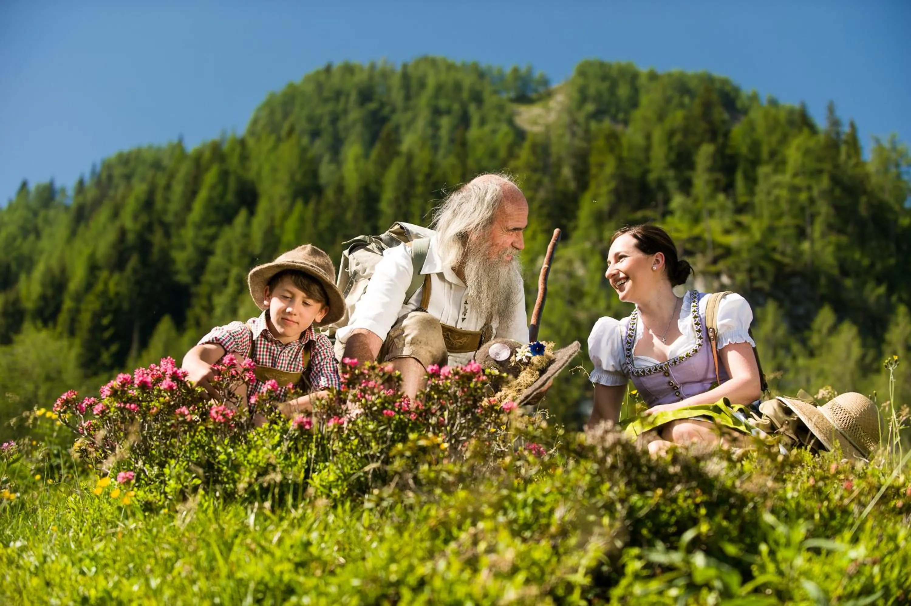 People in Bergparadies - inklusive Eintritt in die Alpentherme