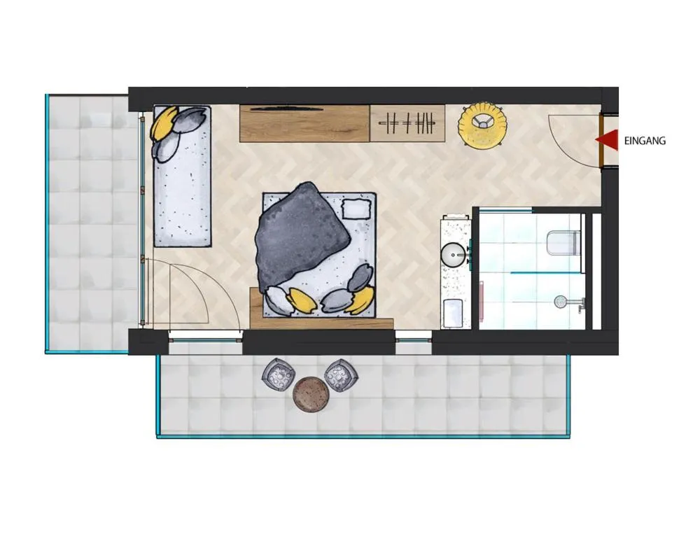 Photo of the whole room in Bergparadies - inklusive Eintritt in die Alpentherme