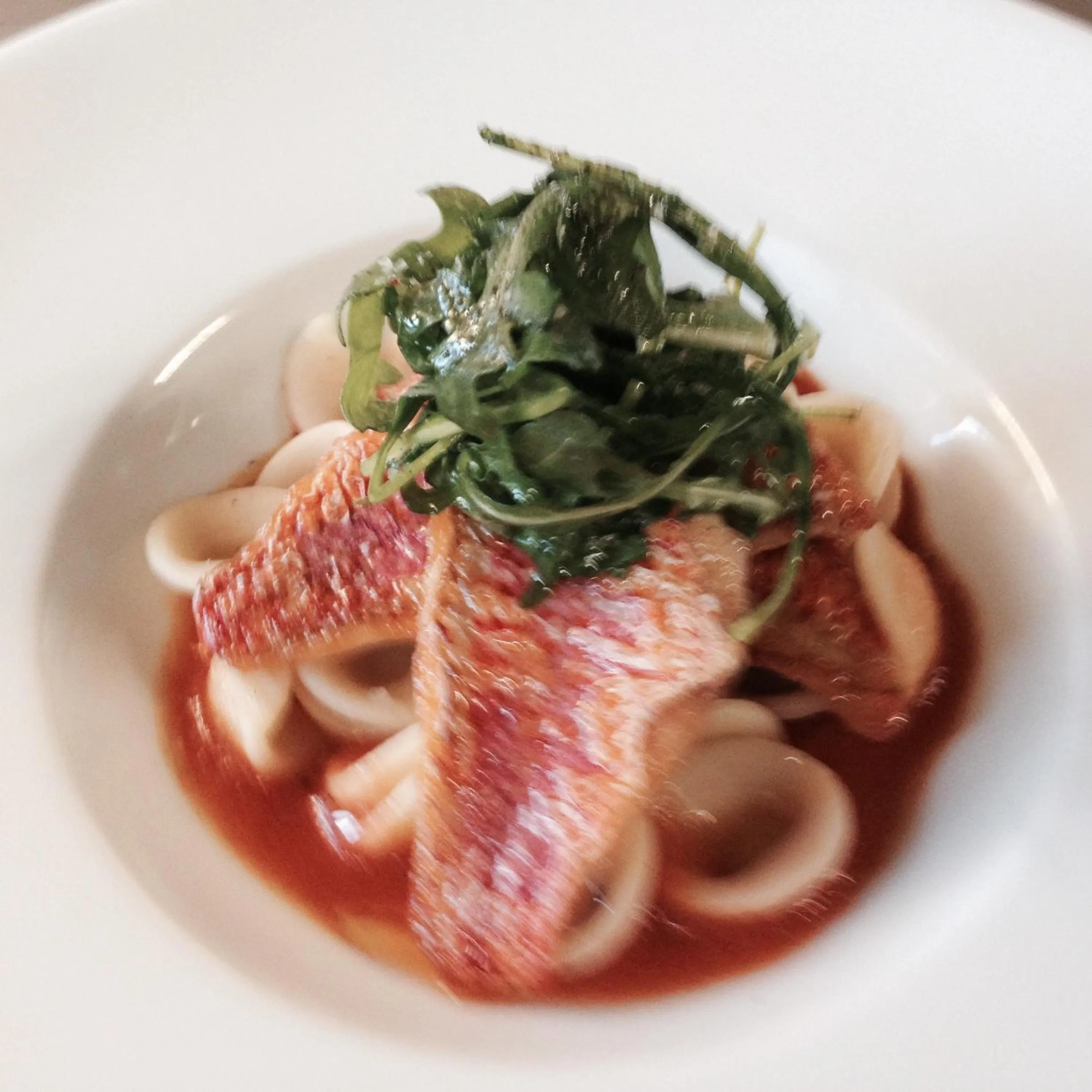 Food close-up in Hôtel Restaurant Logis Le Relais du Vivarais