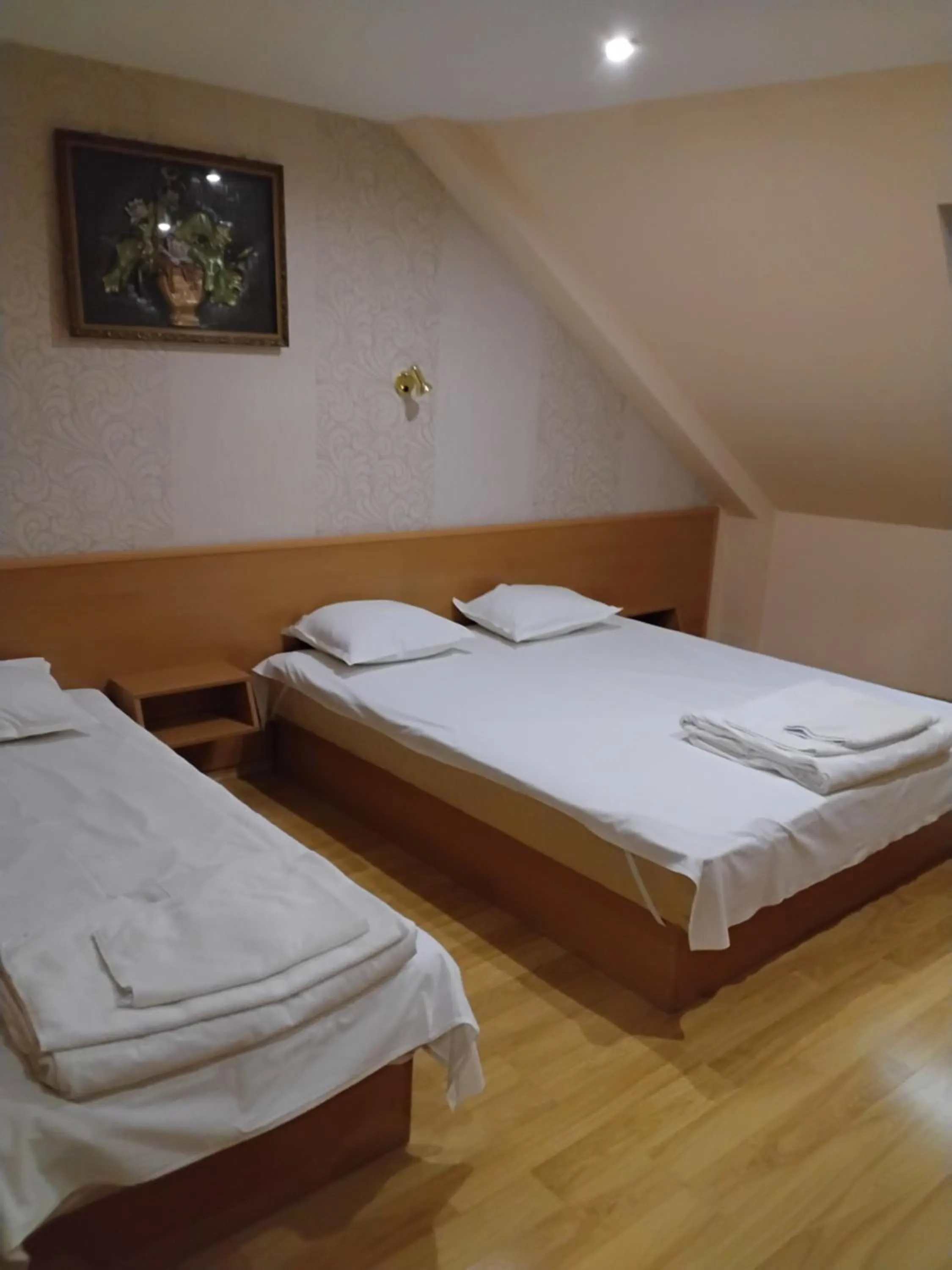 Bed in Hotel Mehdjarel