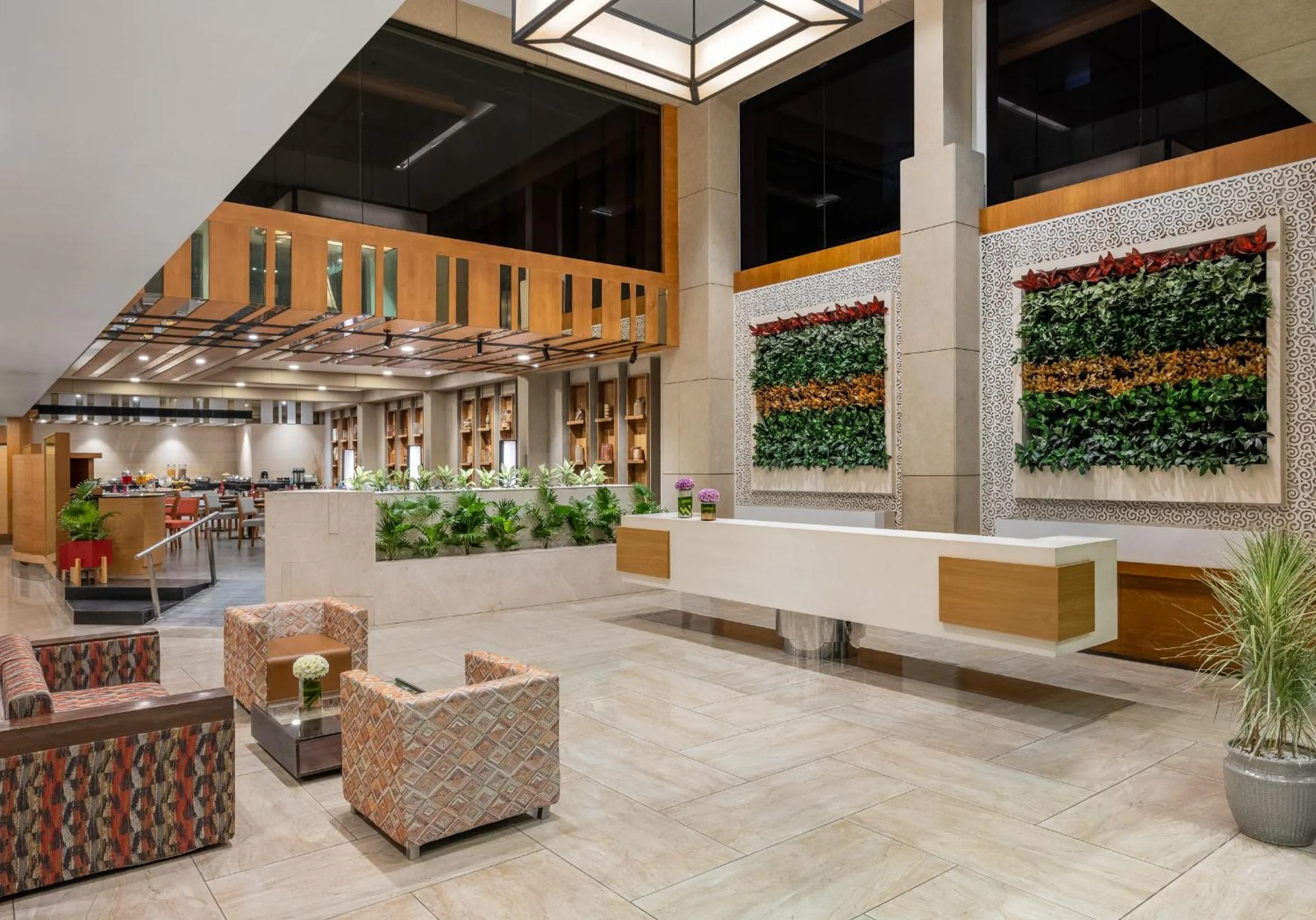 Lobby or reception in Ginger Kochi MG Road