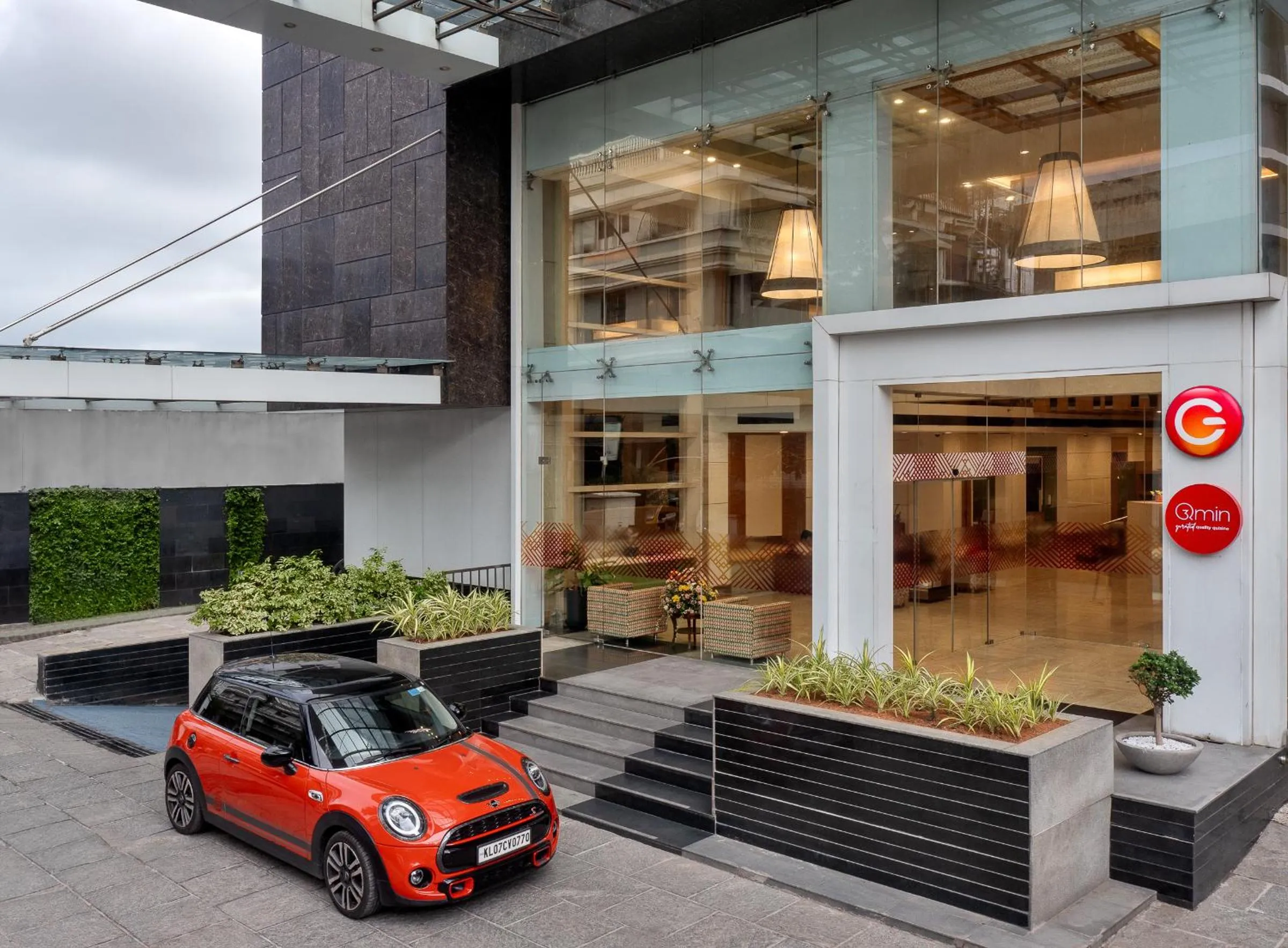 Property building in Ginger Kochi MG Road