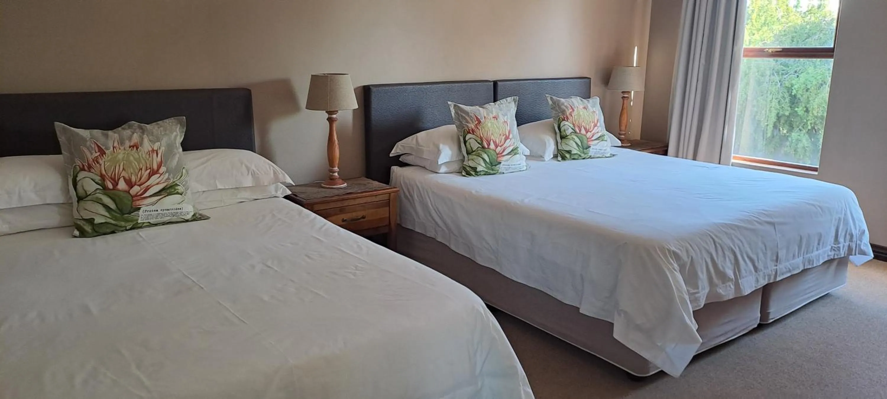 Bed in Karoo Sun Boutique Guest House