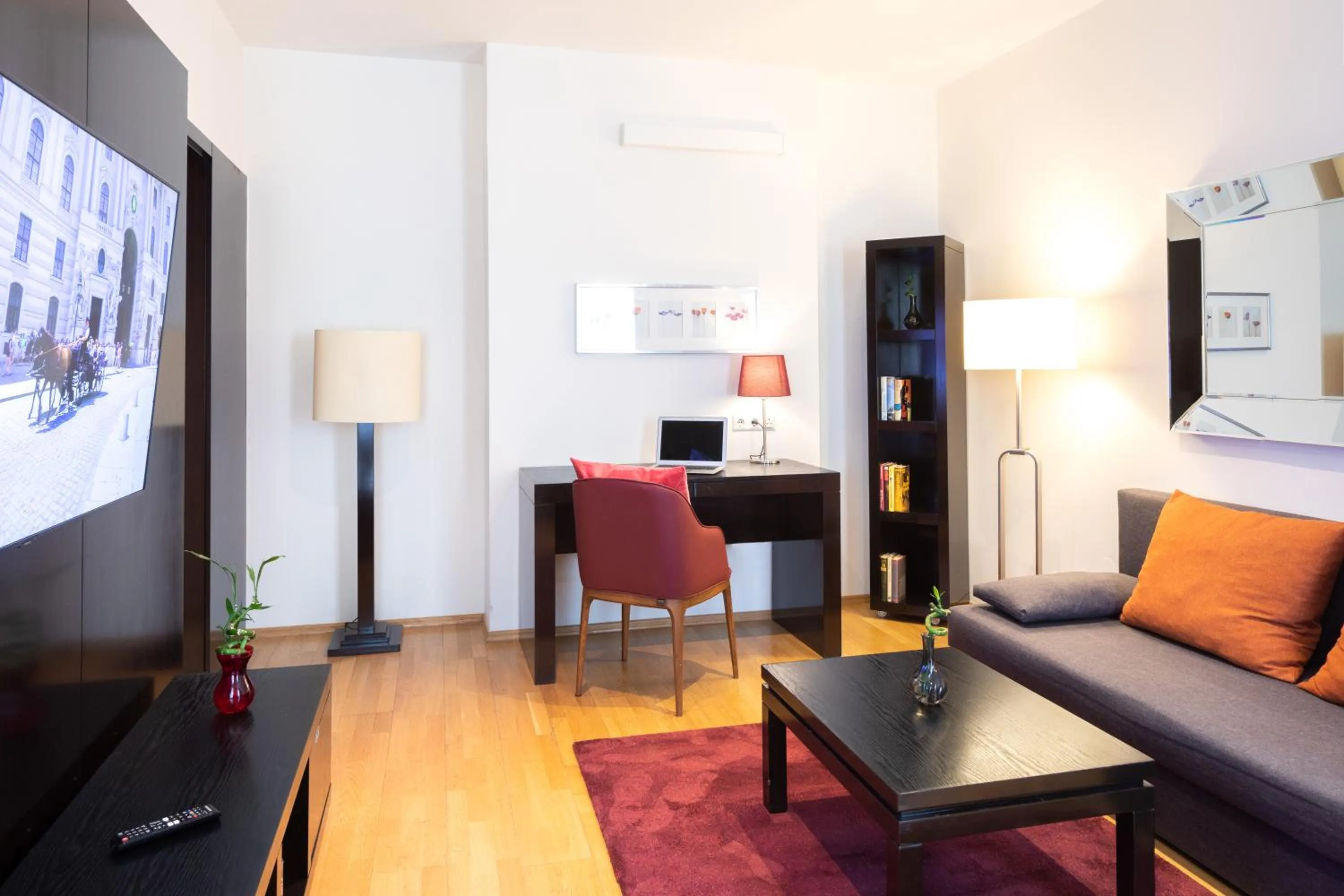 Living room in The Levante Rathaus Apartments