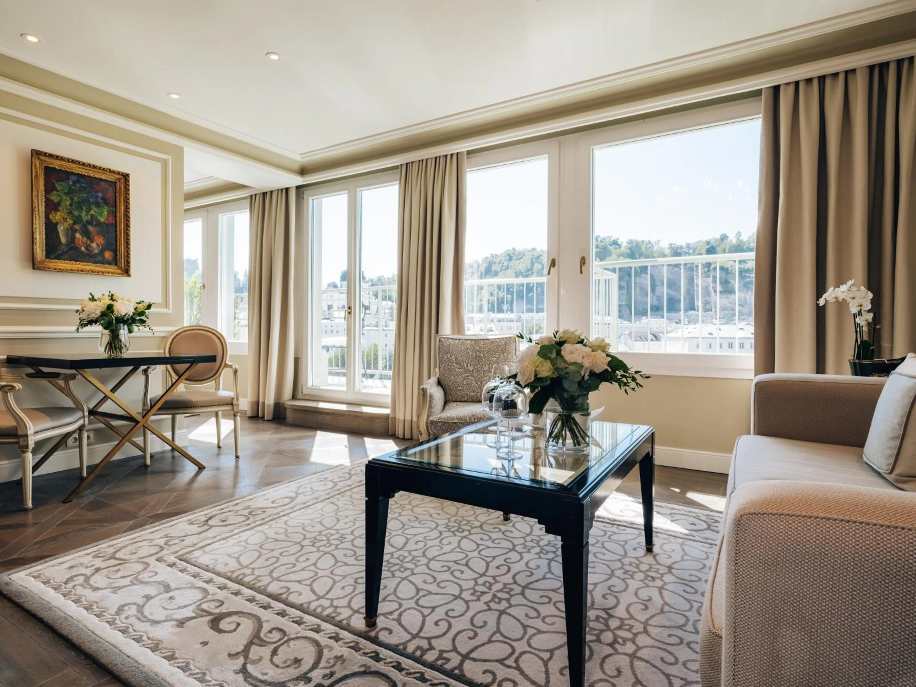 Living room in Hotel Sacher Salzburg