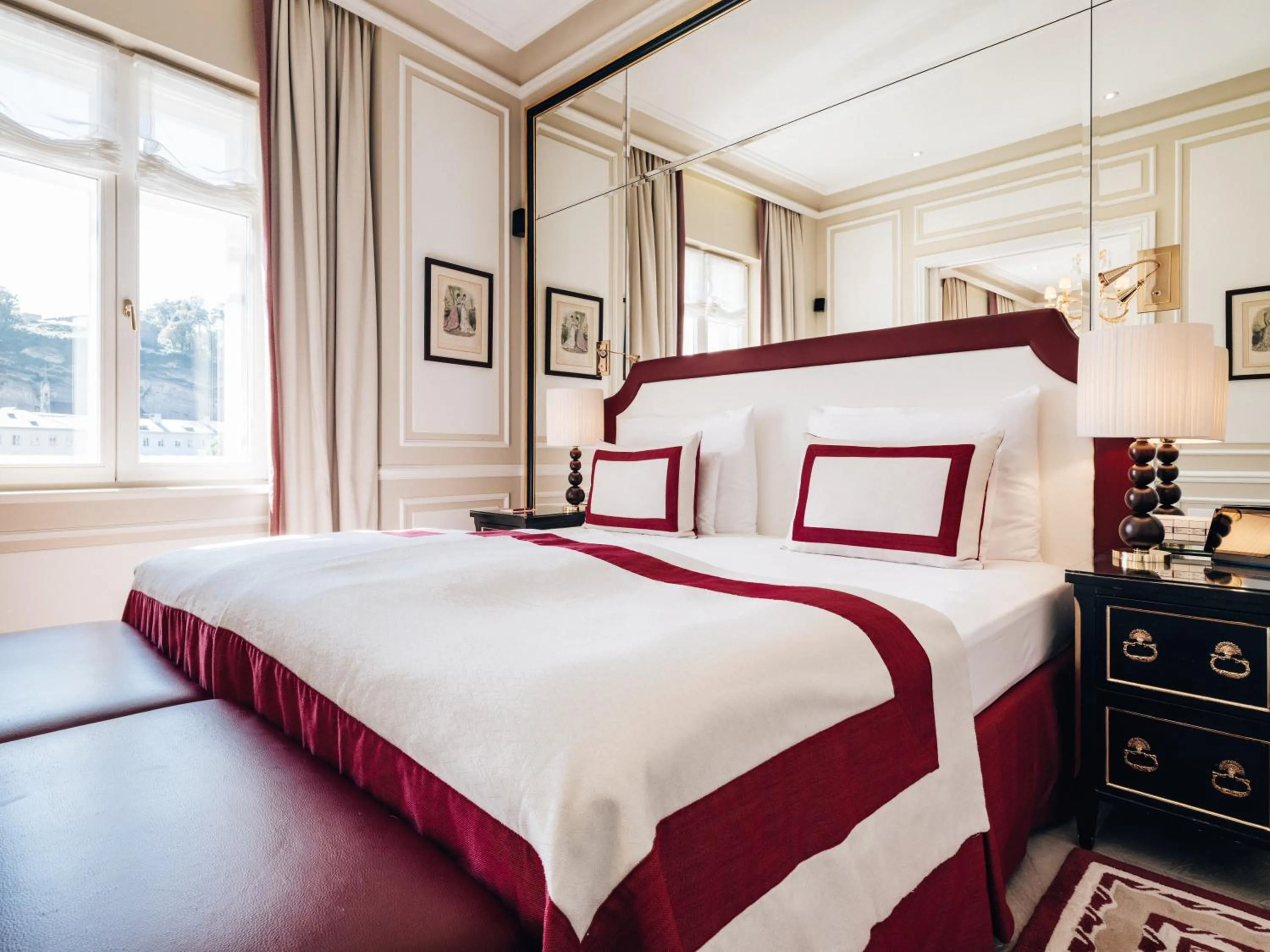 Bedroom, Bed in Hotel Sacher Salzburg