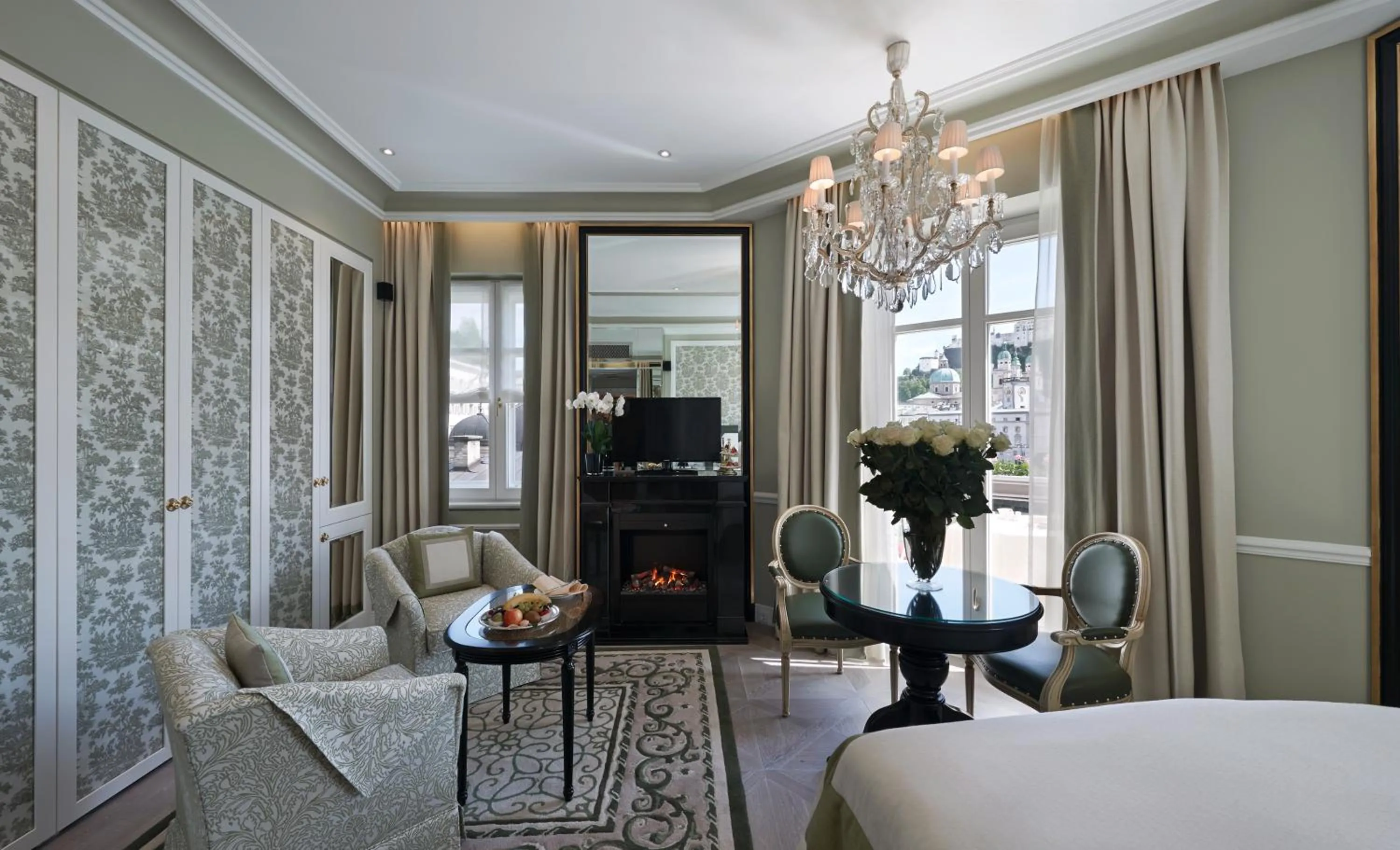 Seating area in Hotel Sacher Salzburg